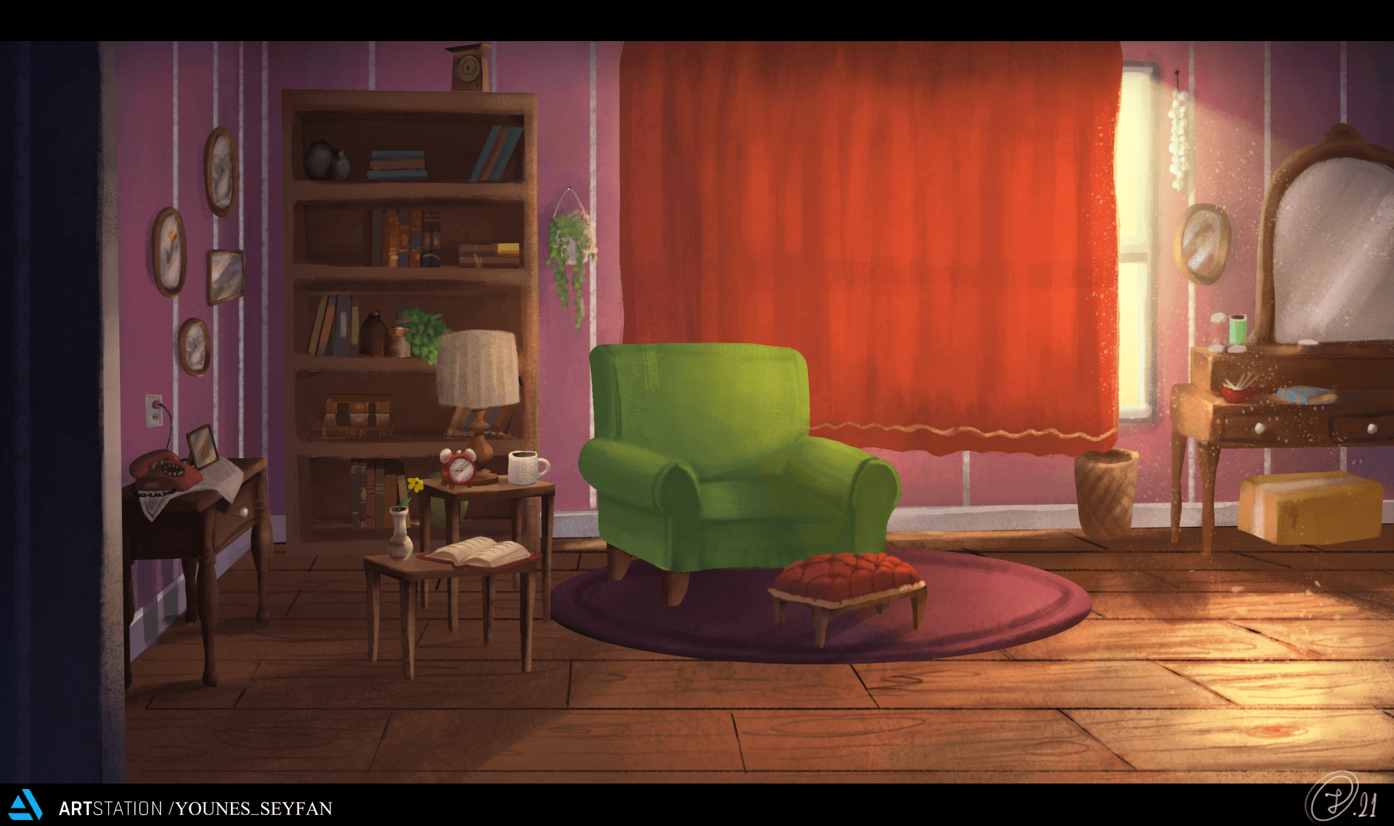cozy room