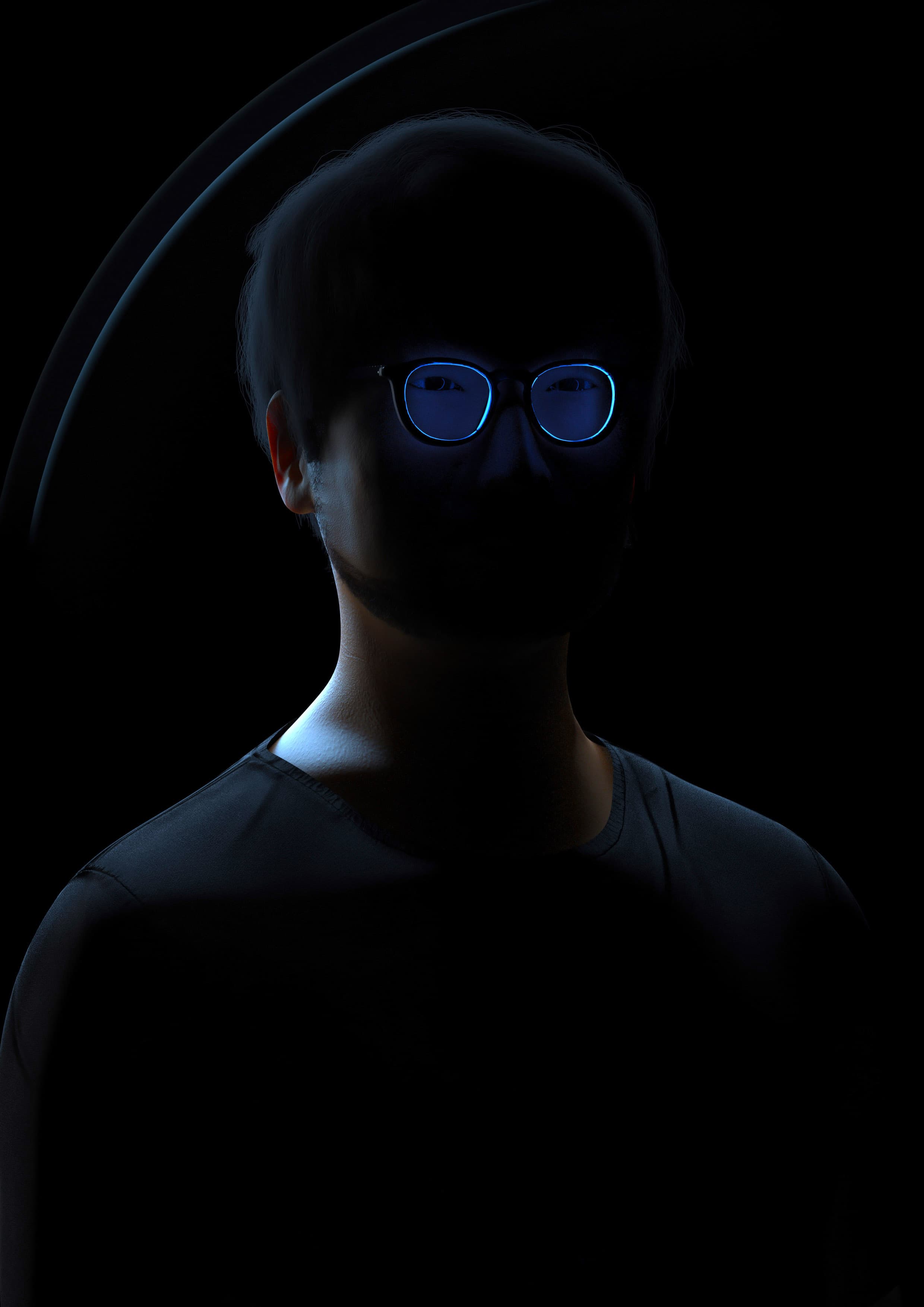 پرتره سه بعدی Hideo Kojima
