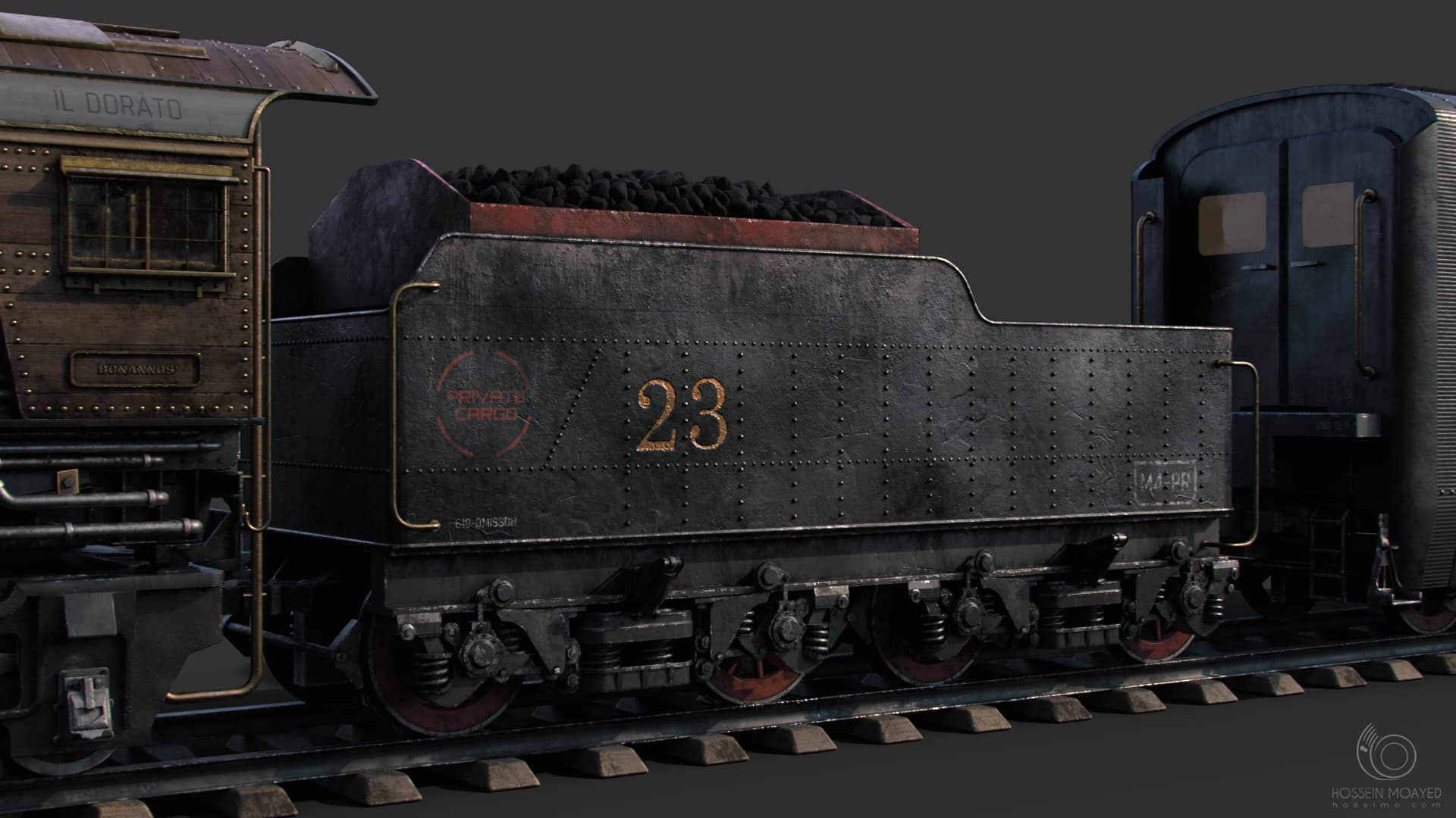 Bonannos' Train Cargo
