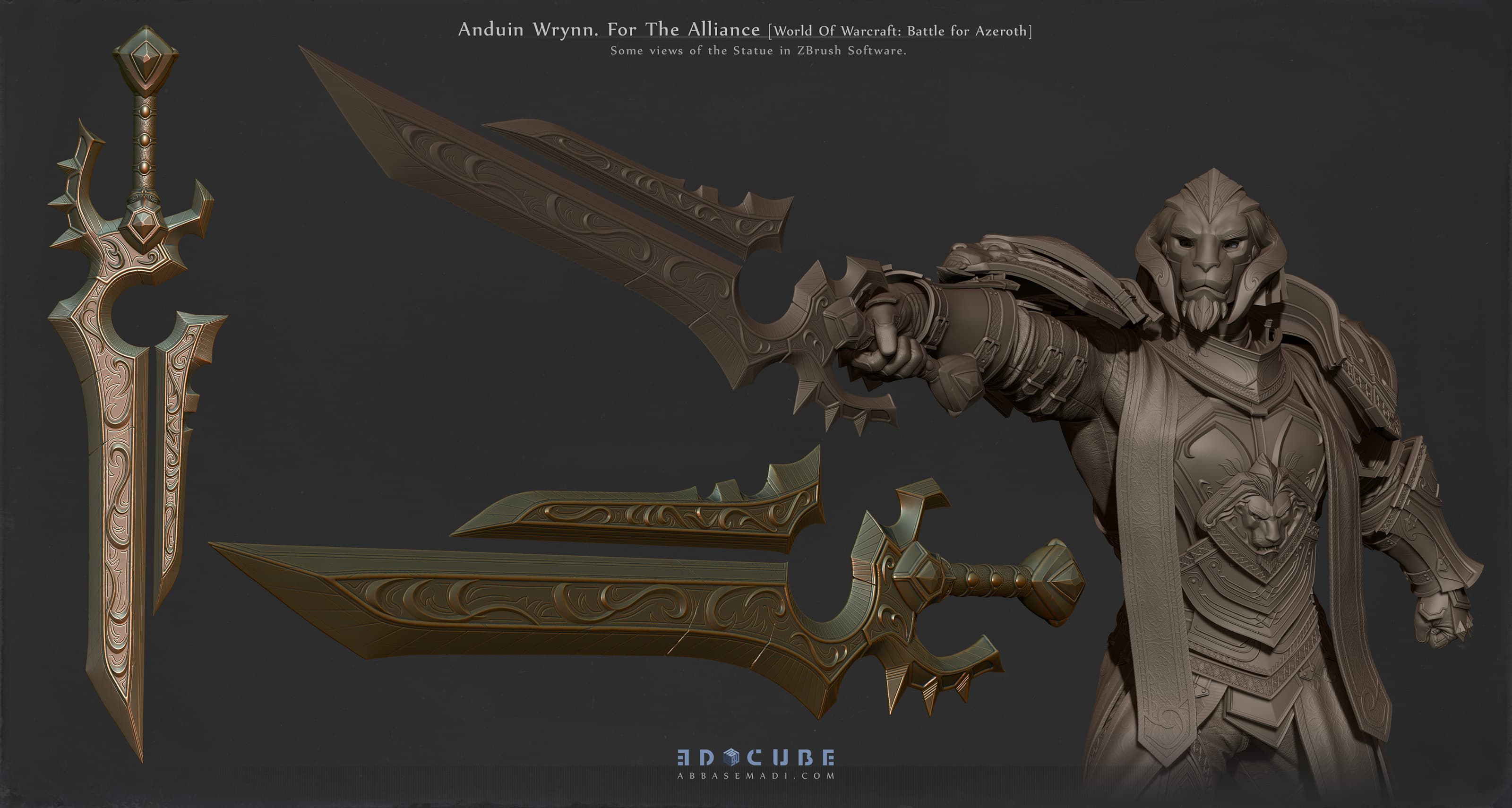 World Of Warcraft_Anduin Wrynn-For The Alliance