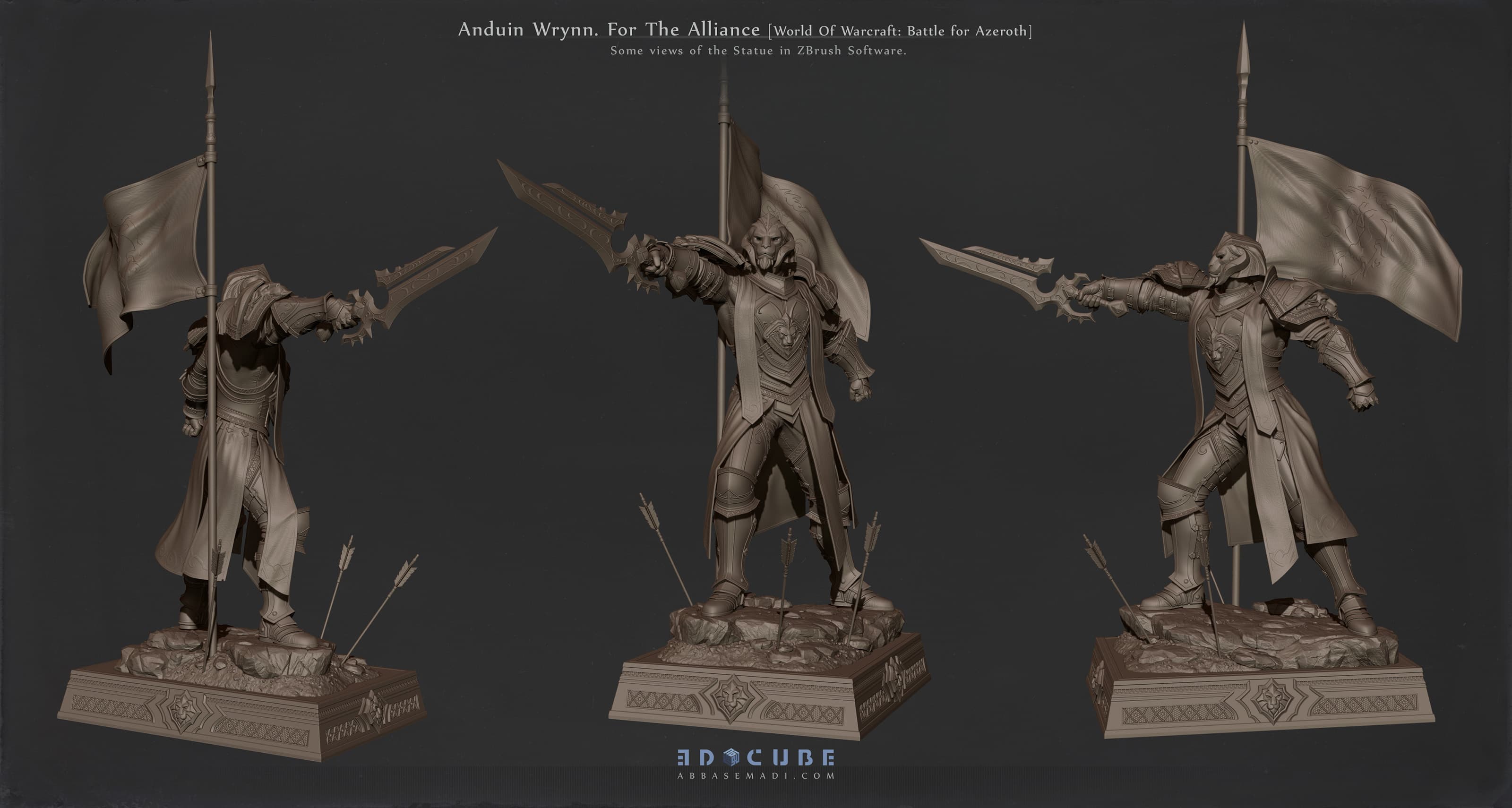 World Of Warcraft_Anduin Wrynn-For The Alliance