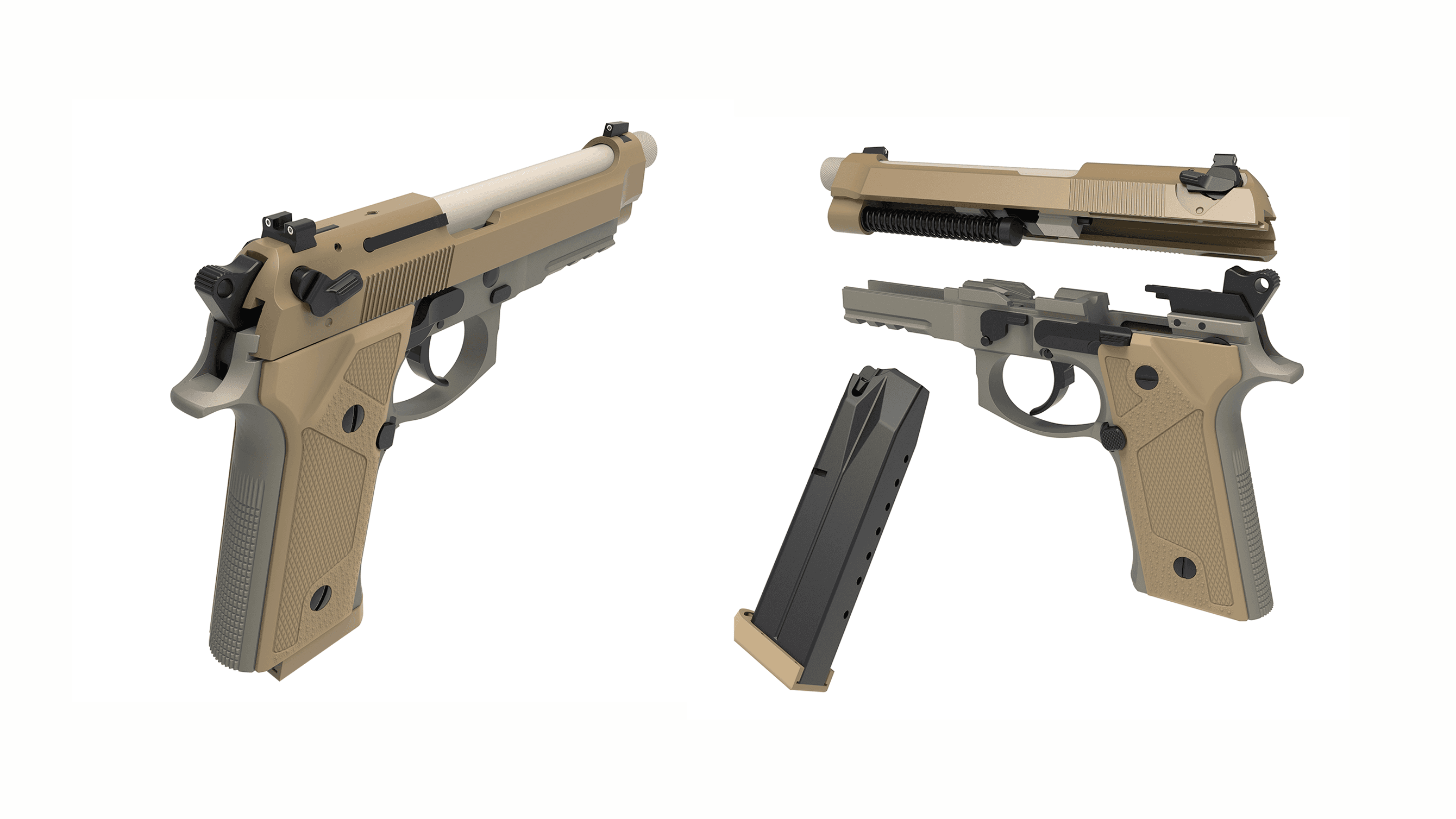 M9A3 - WIP high poly