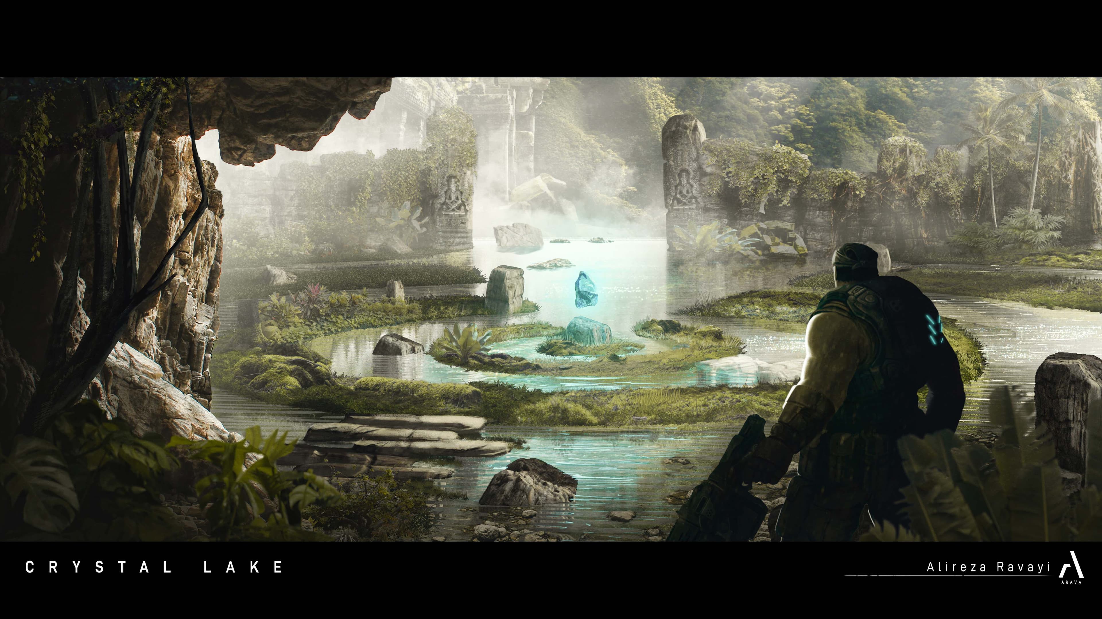 Crystal Lake ( Gears of War fan art)
