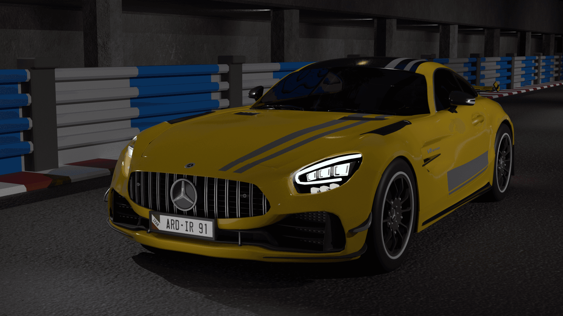 Benz AMG GTR-Pro