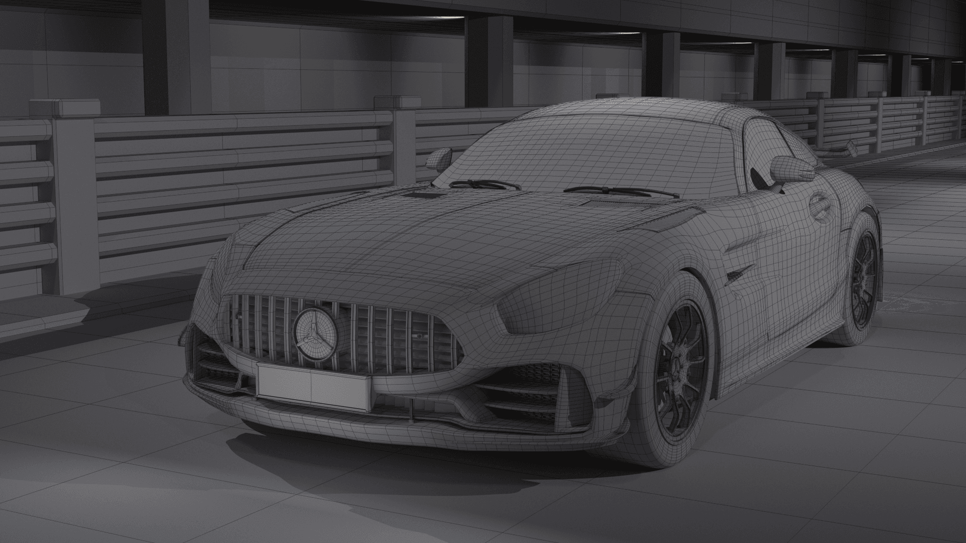 Benz AMG GTR-Pro