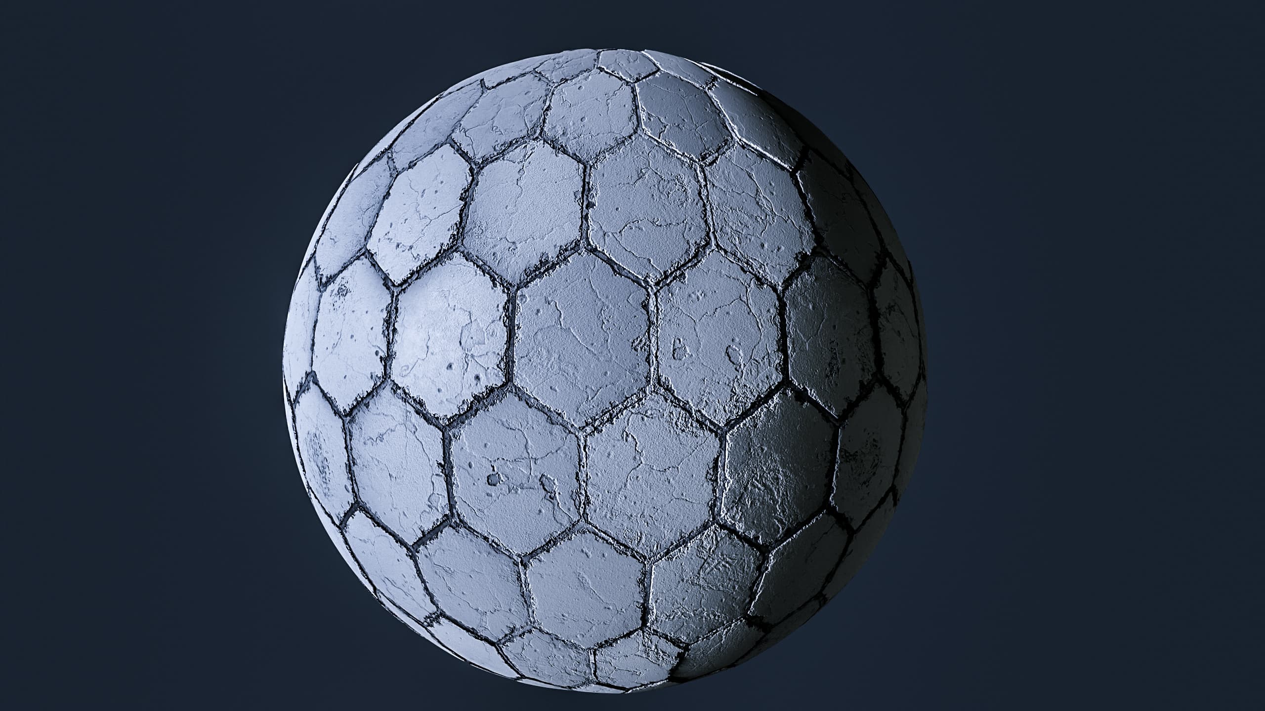 The terracotta floor texture