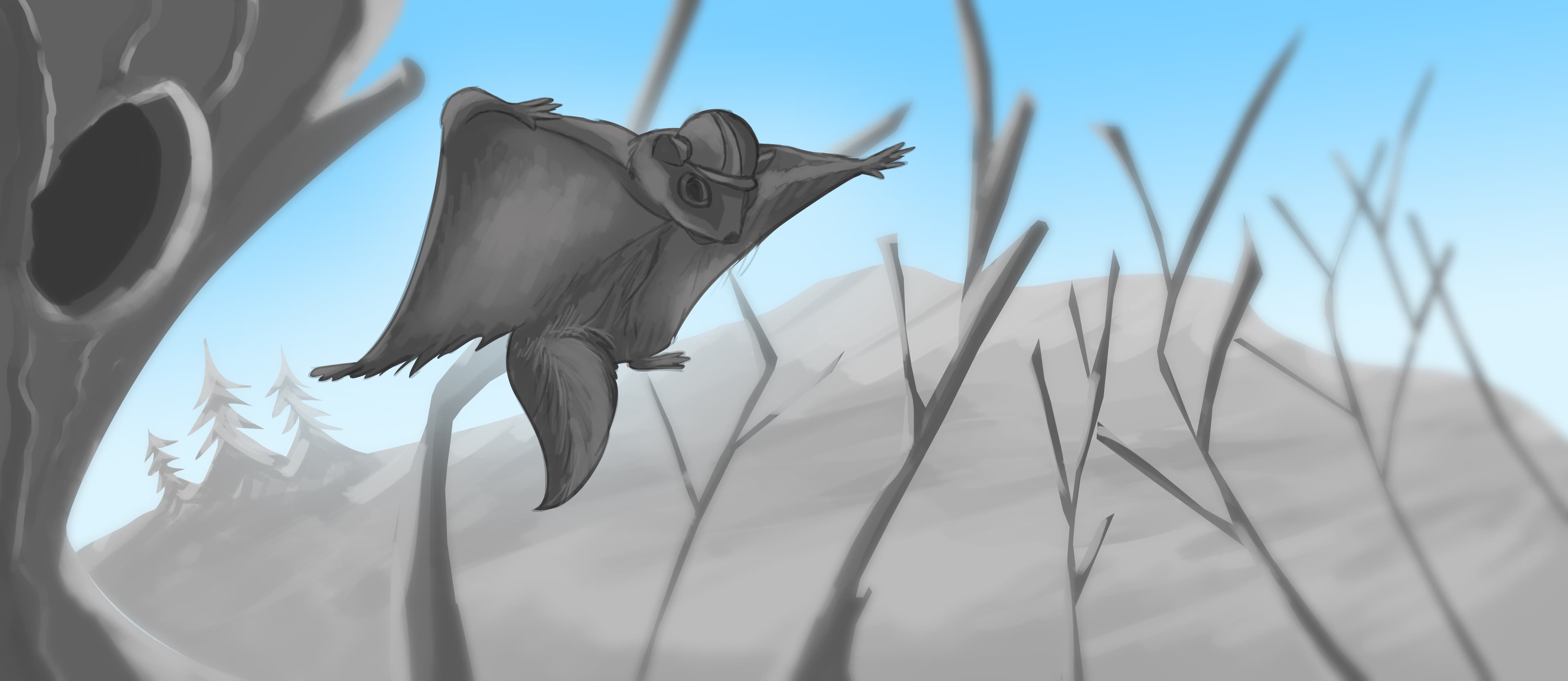 سنجاب پرنده