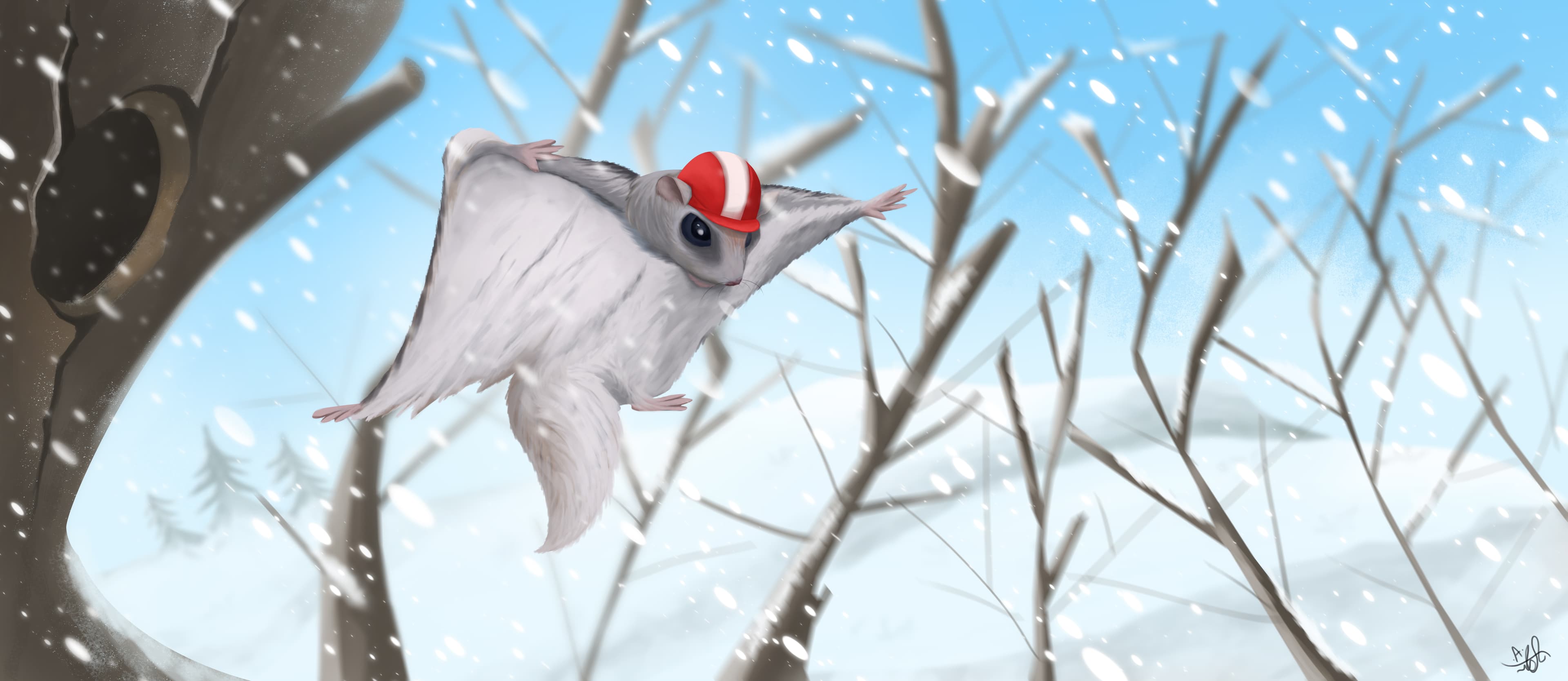 سنجاب پرنده