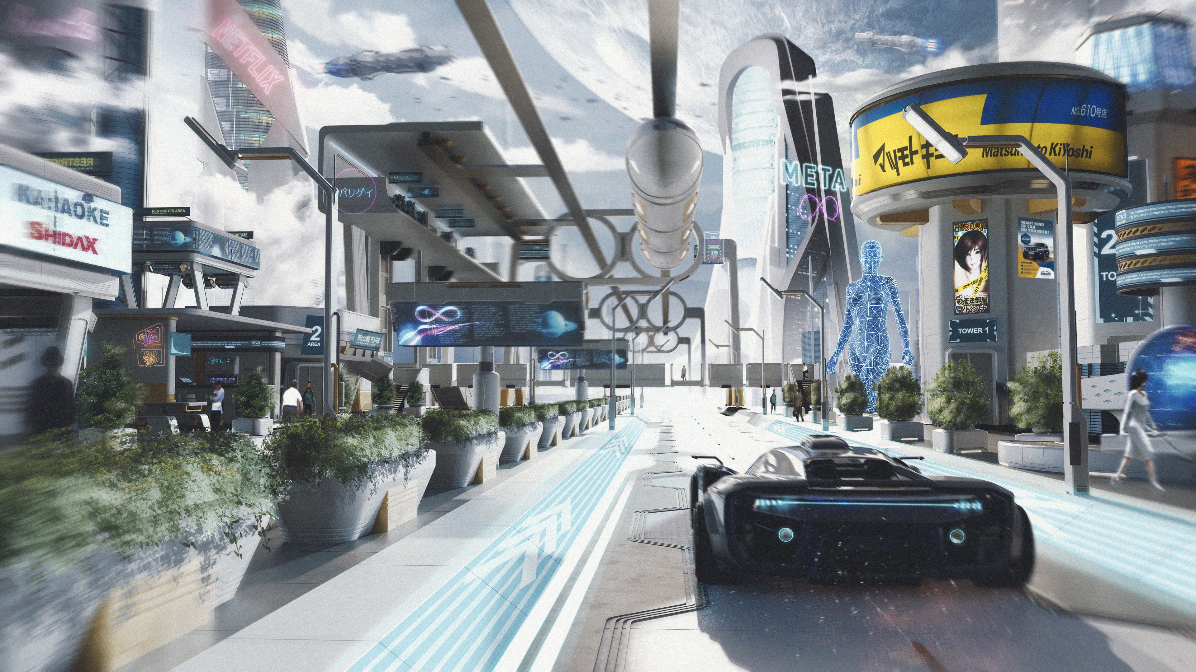 STREETS OF META CITY
