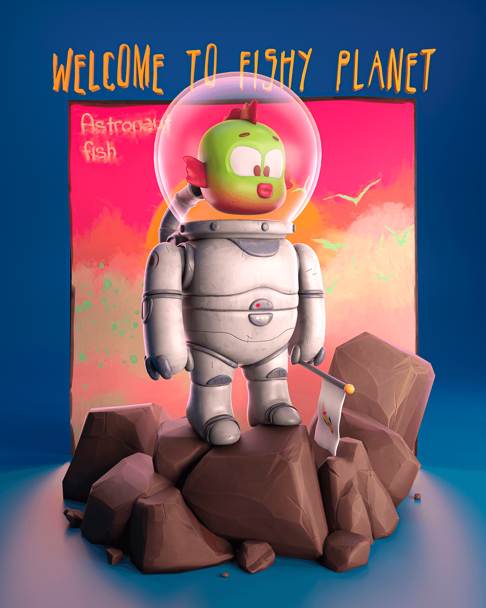 astronaut fish