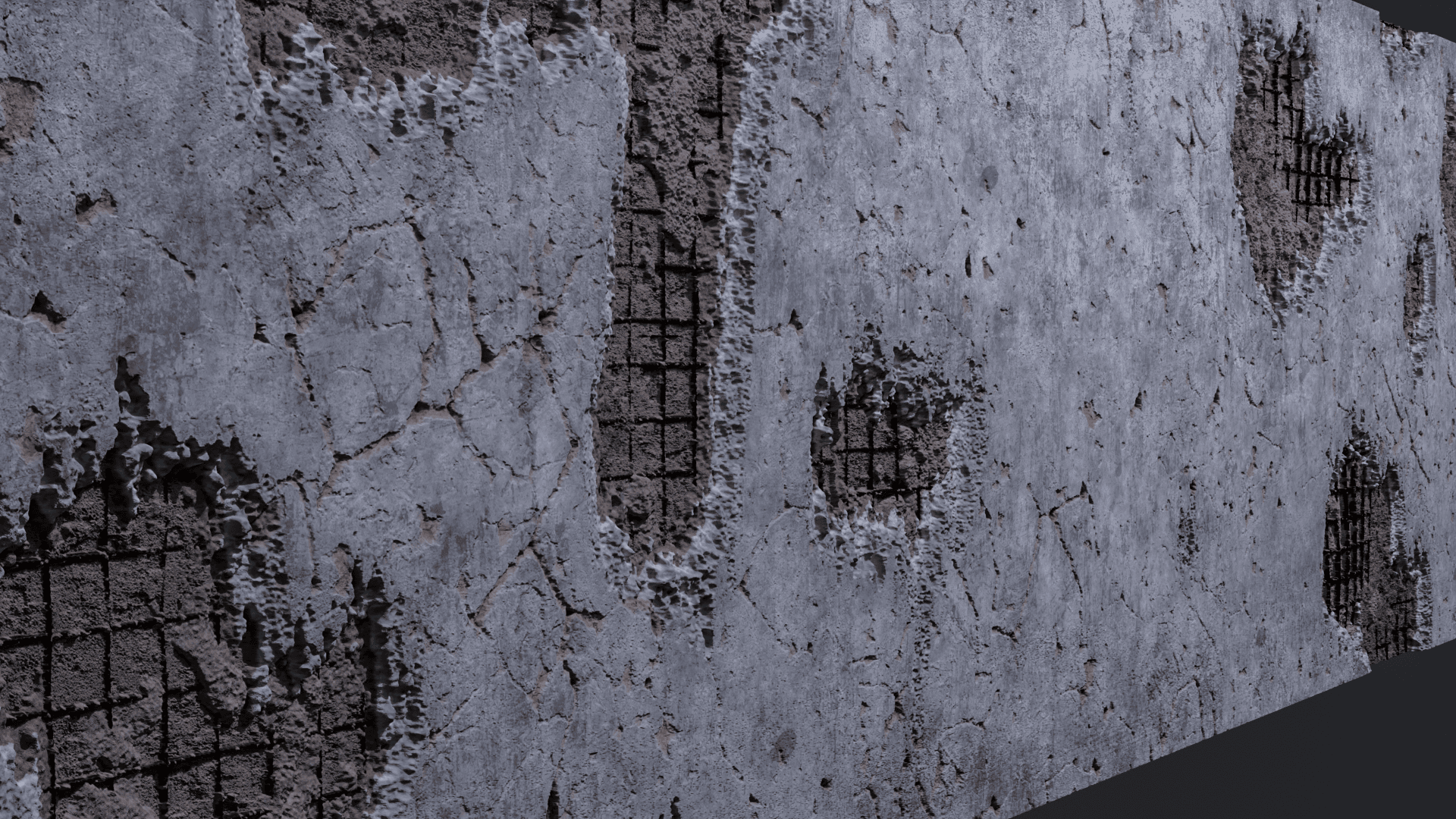 Damaged Cement Wall