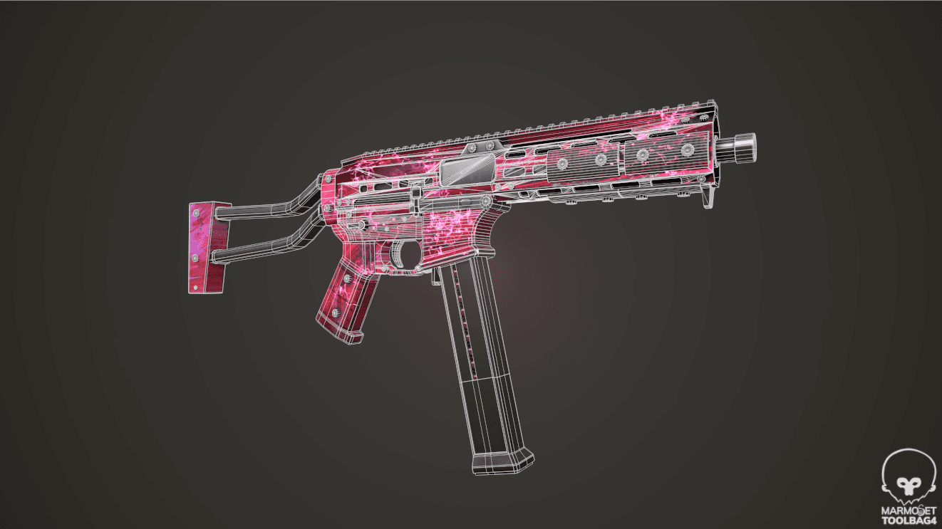 LWRC SMG 45 Custom Skin Example 2
