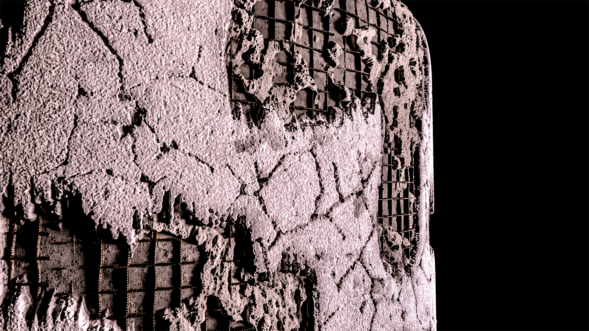 Damaged Cement Wall