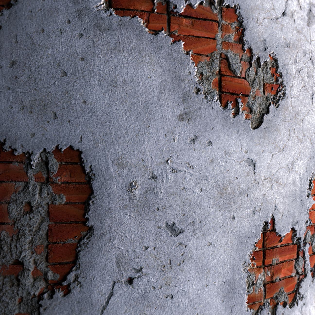Damaged Brick Wall