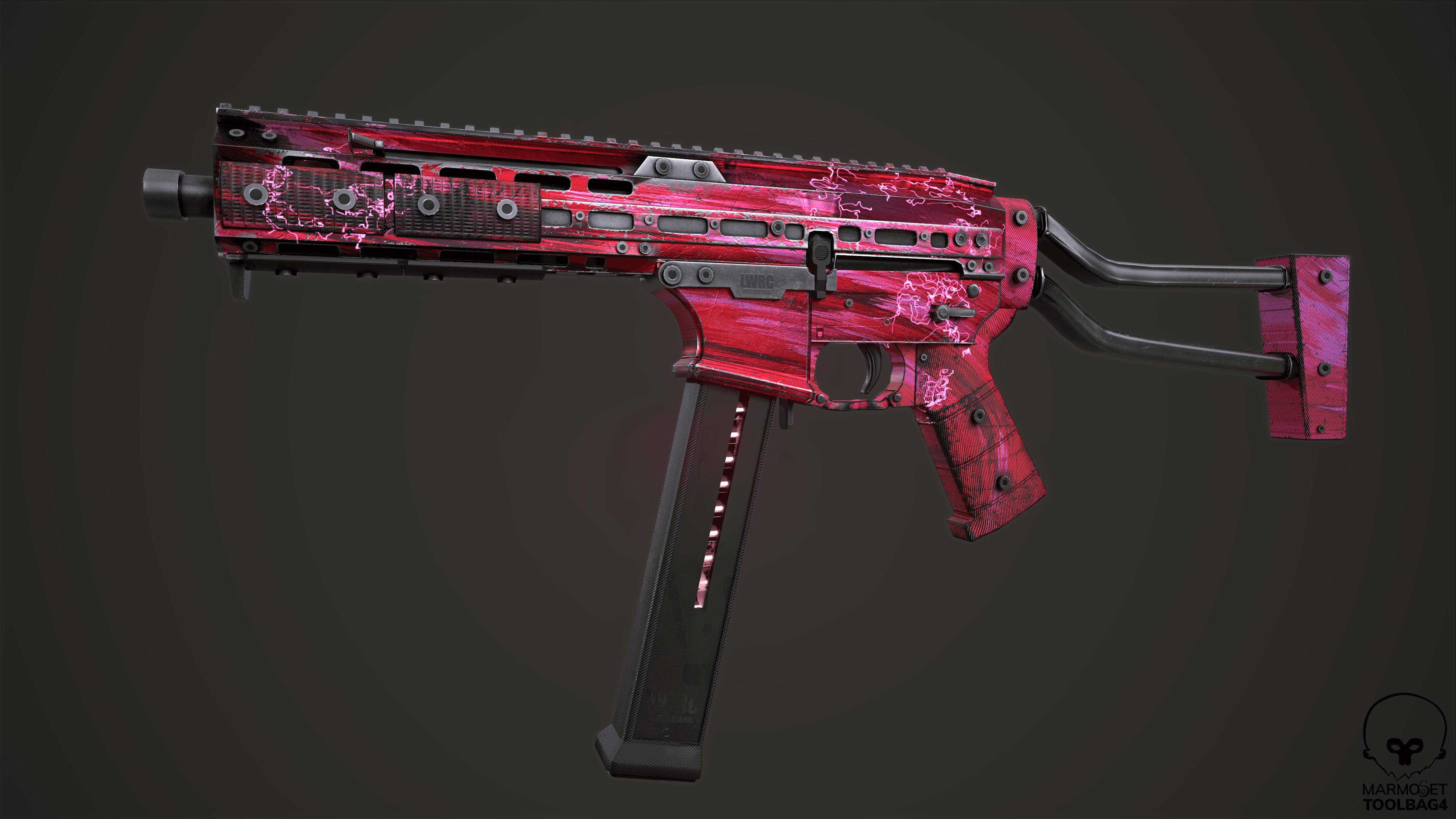 LWRC SMG 45 Custom Skin Example 1