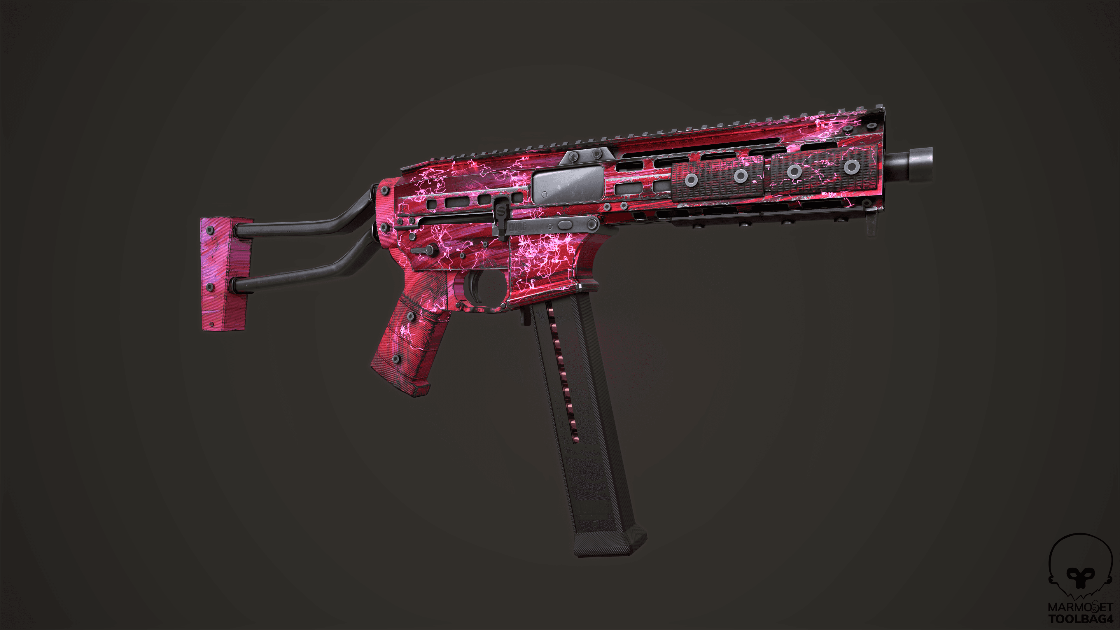 LWRC SMG 45 Custom Skin Example 1