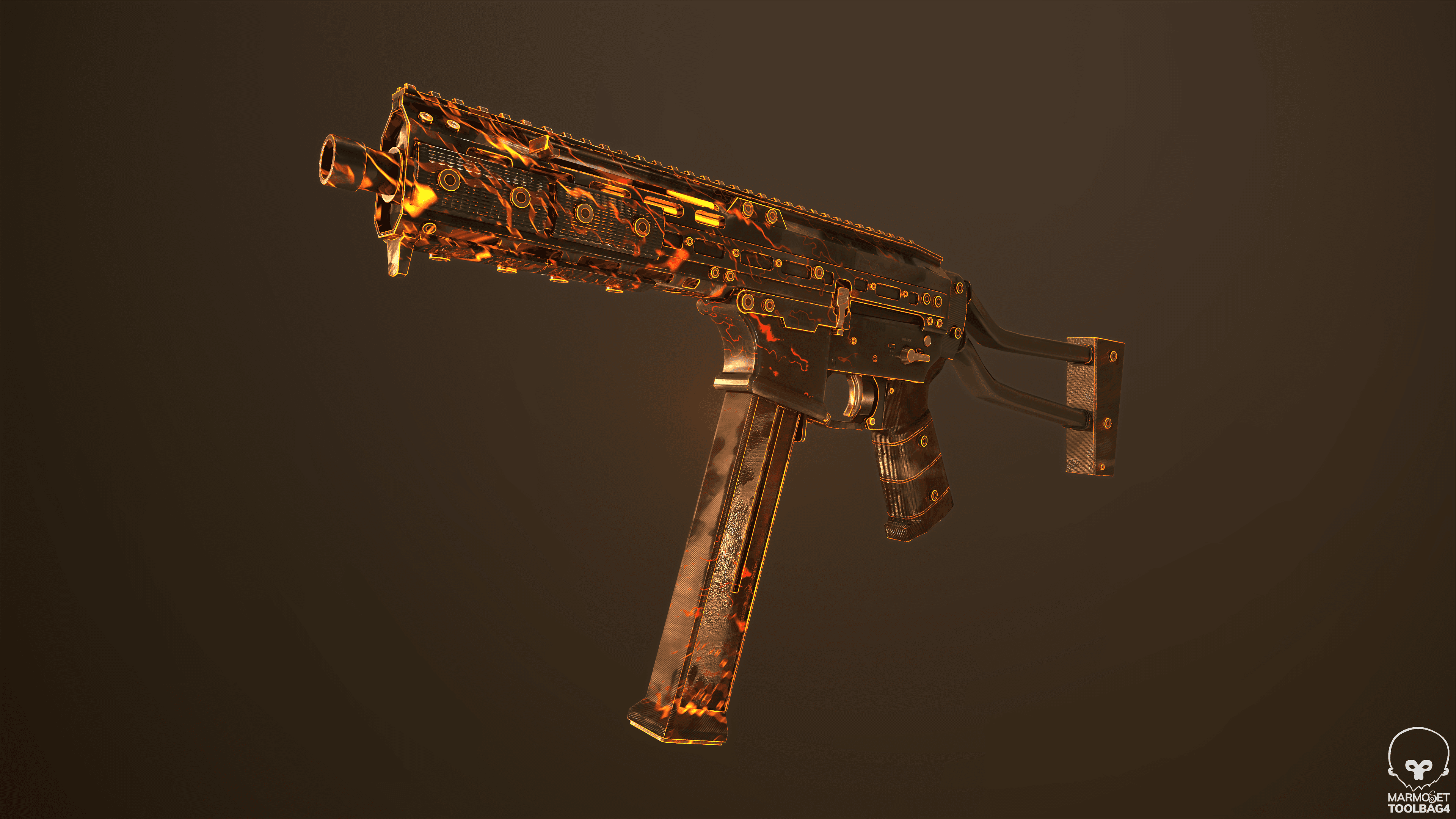 LWRC SMG 45 Custom Skin Example 2