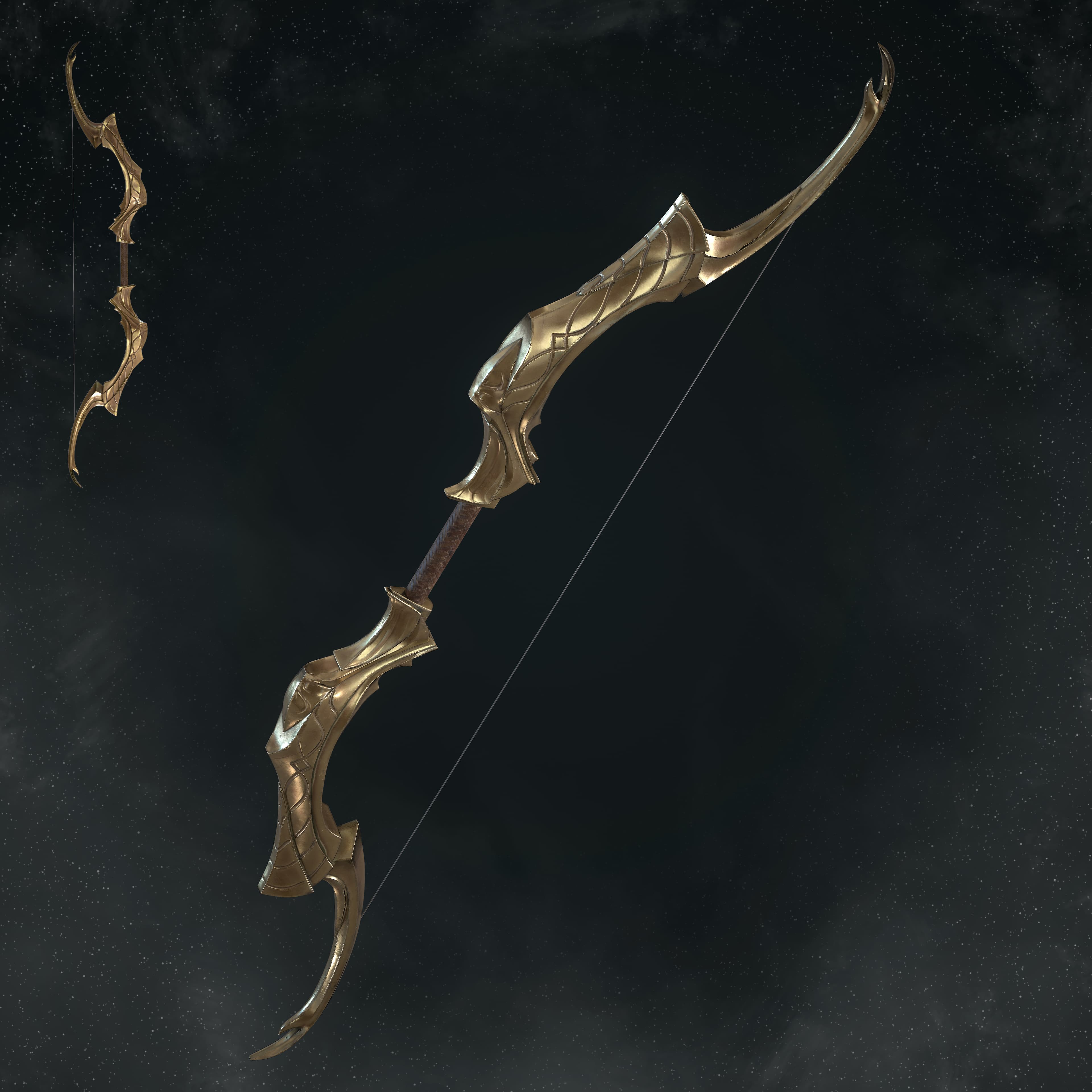 Skyrim elven bow