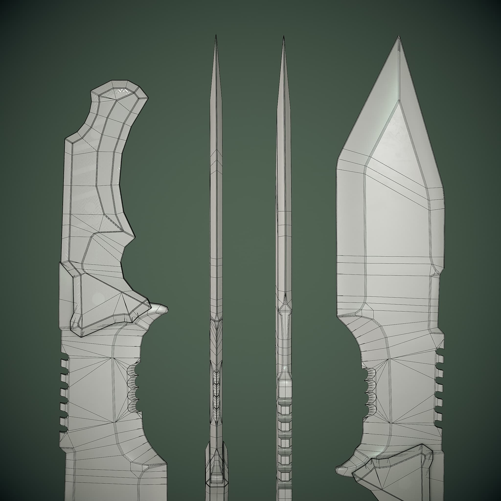 Combat knife