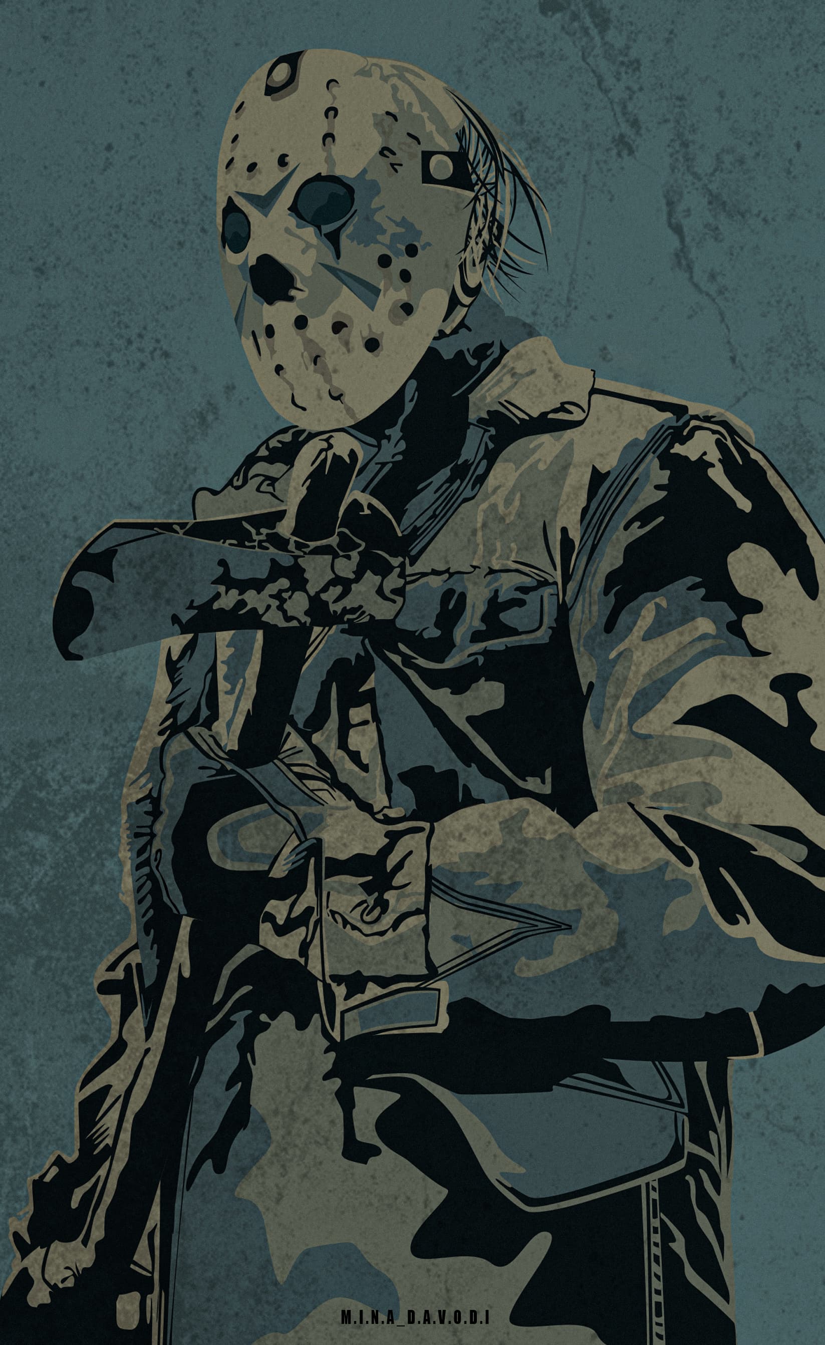 طراحی شخصیت jason _وکتور