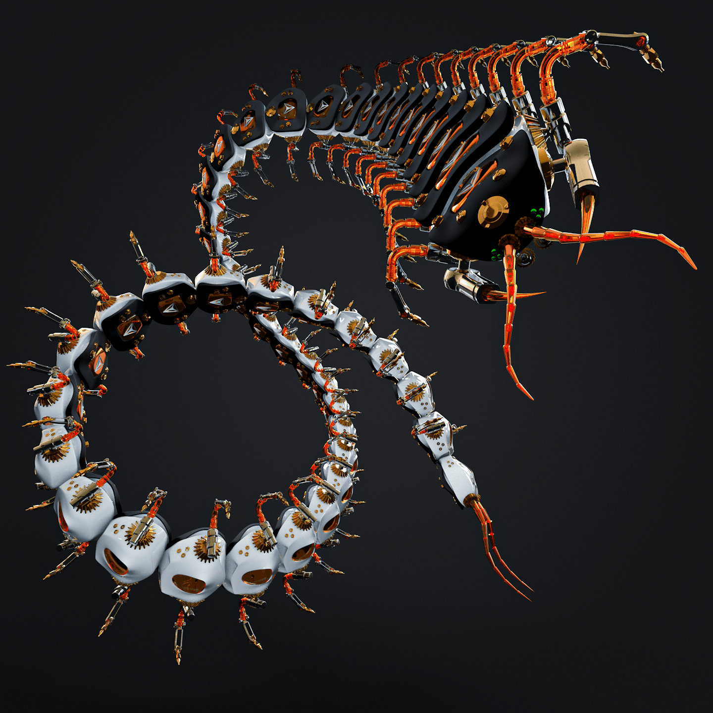 Legendary scolopendra