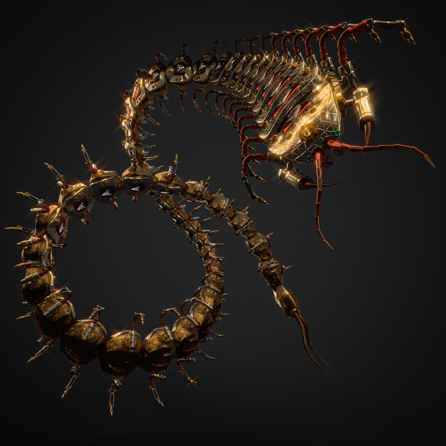 Legendary scolopendra