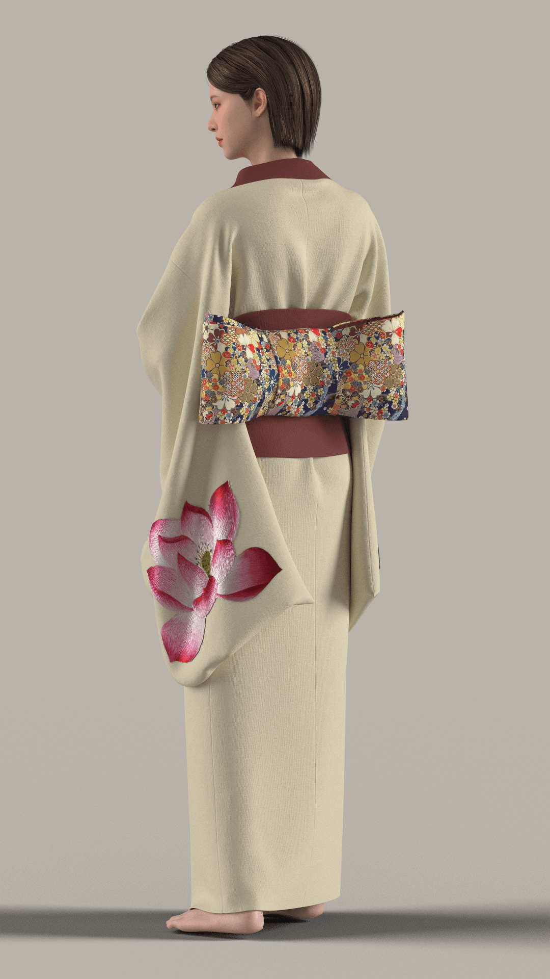 طراحی کیمونو