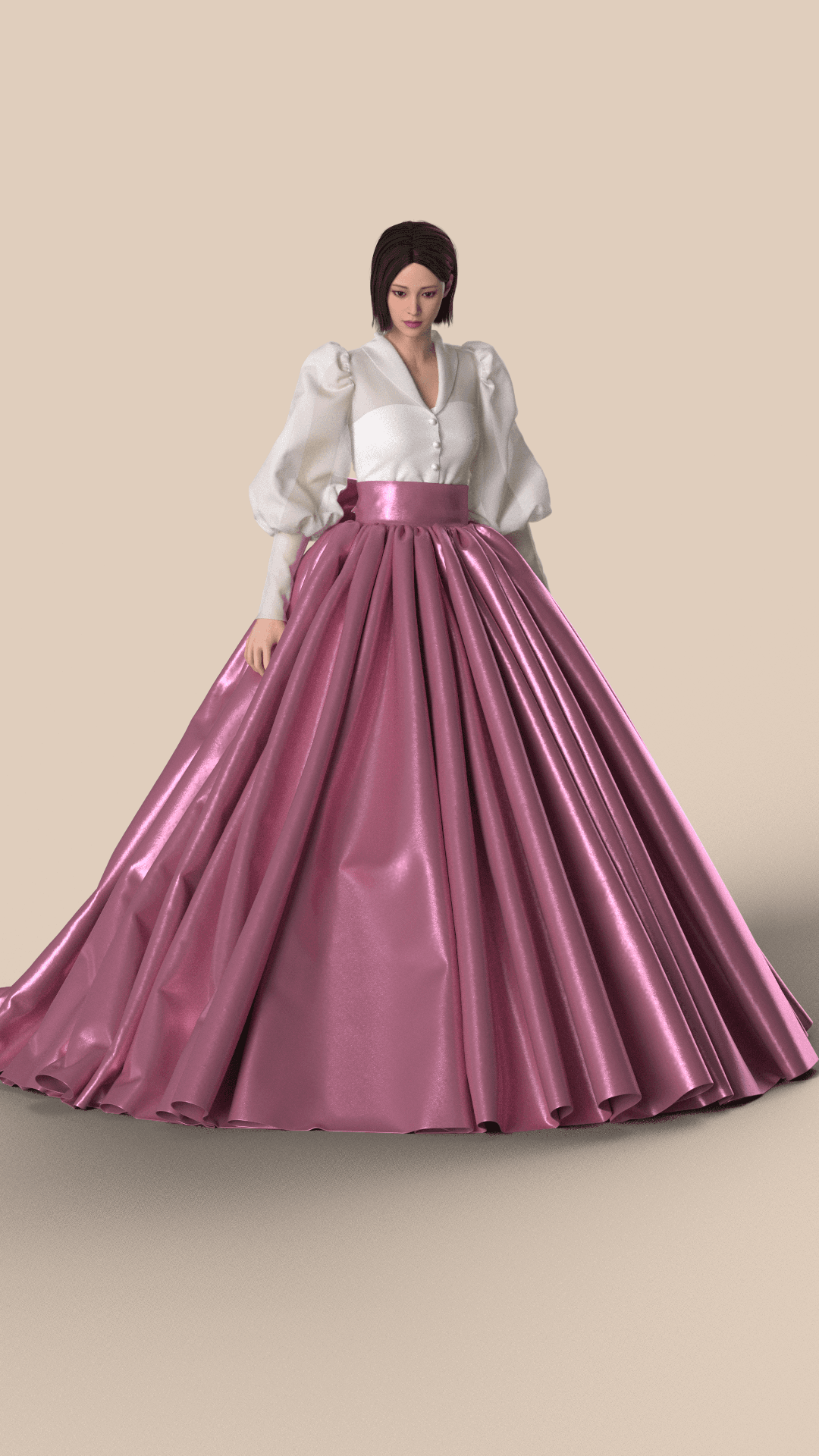 طراحی سه بعدی لباس