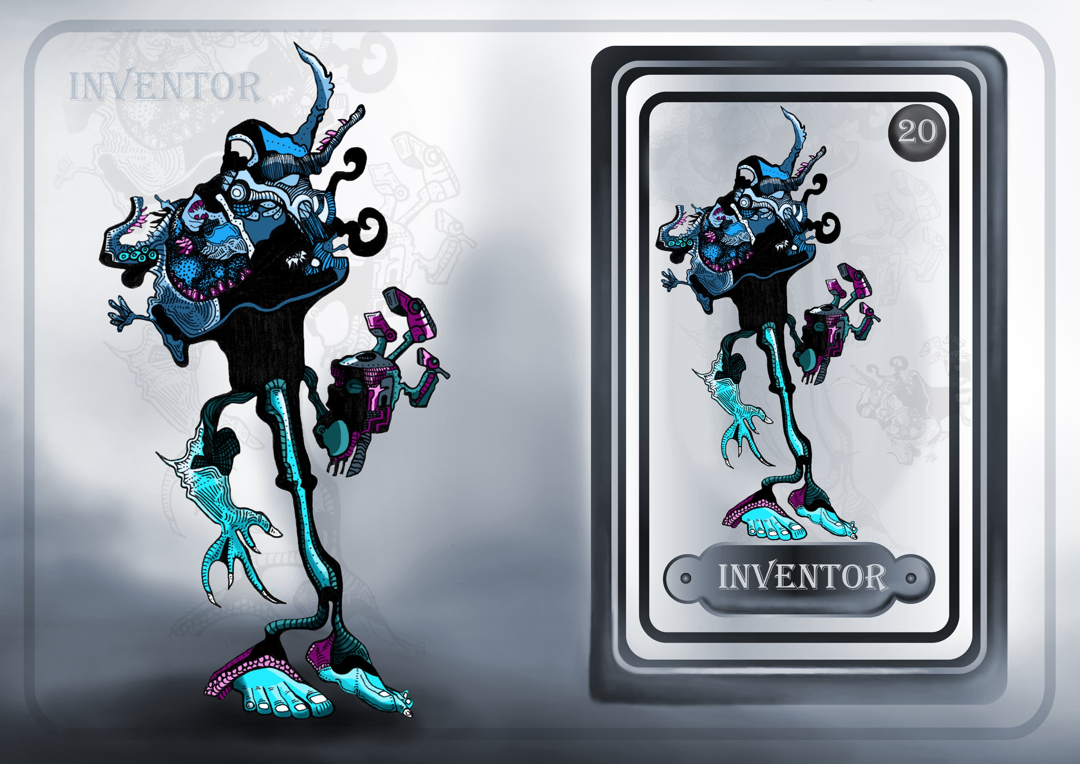 طراحی کاراکتر بردگیم