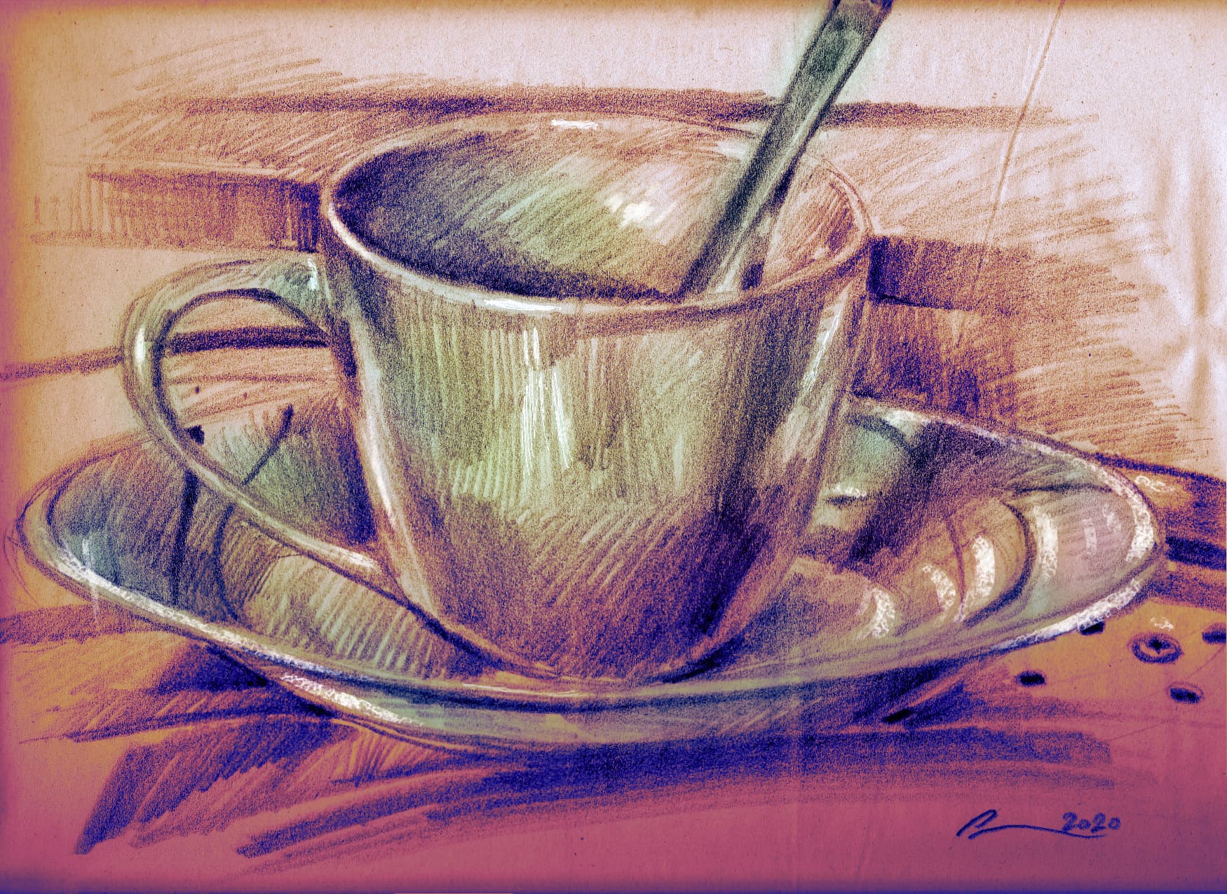 گالری نقاشی اشیاء و محیط و گیاه