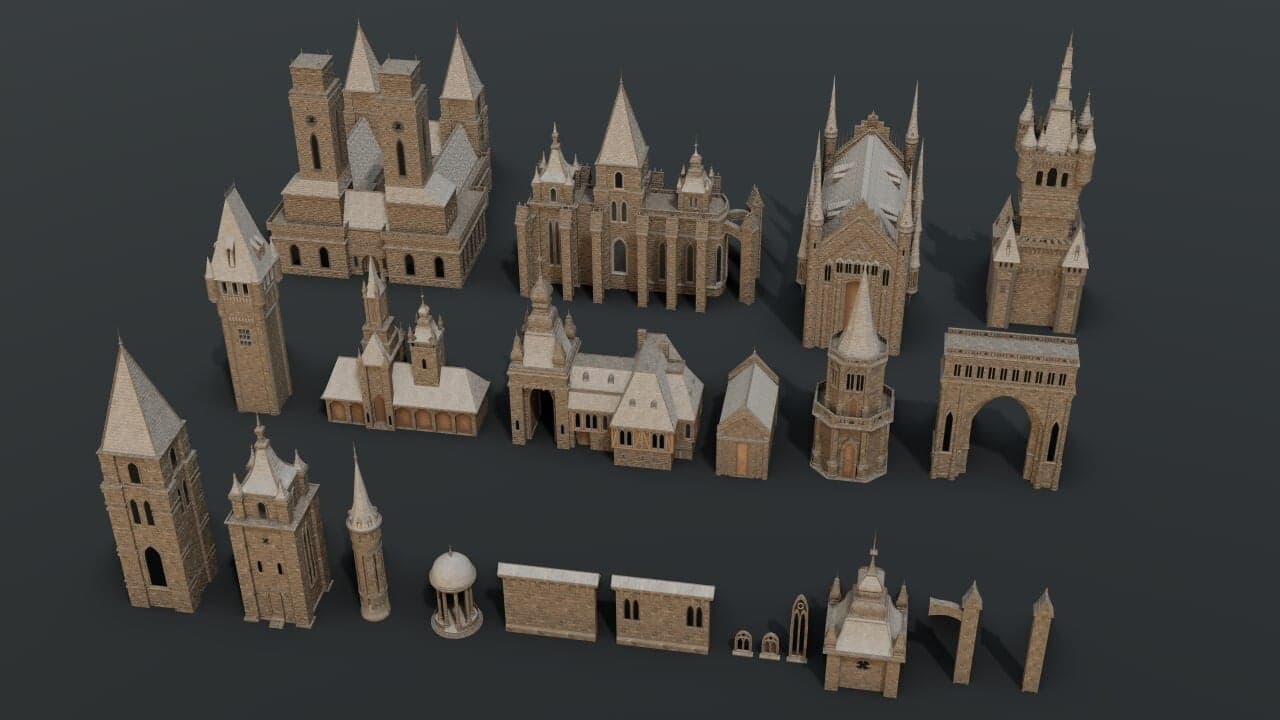 Gothic Castle Tutorial