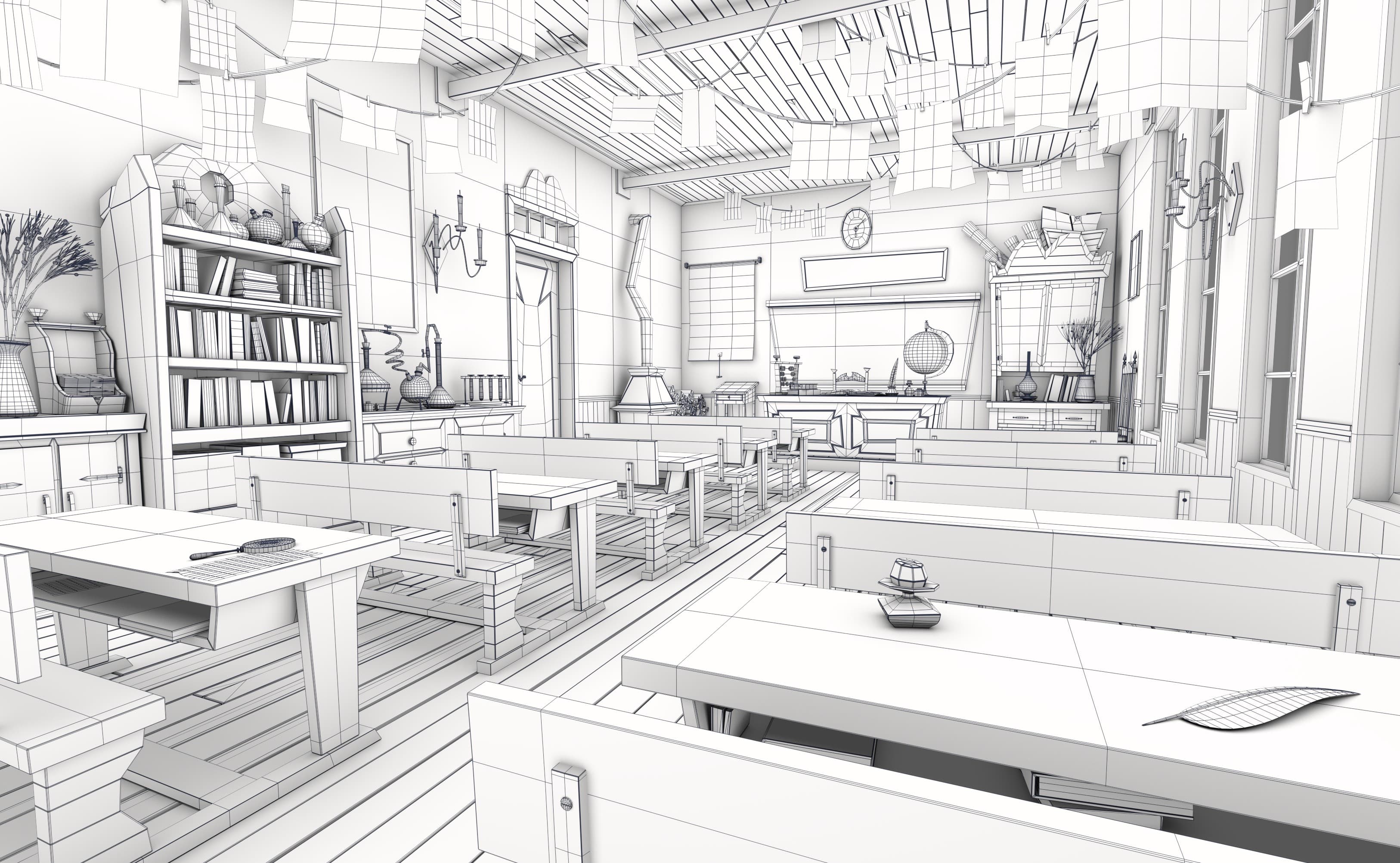 The class room