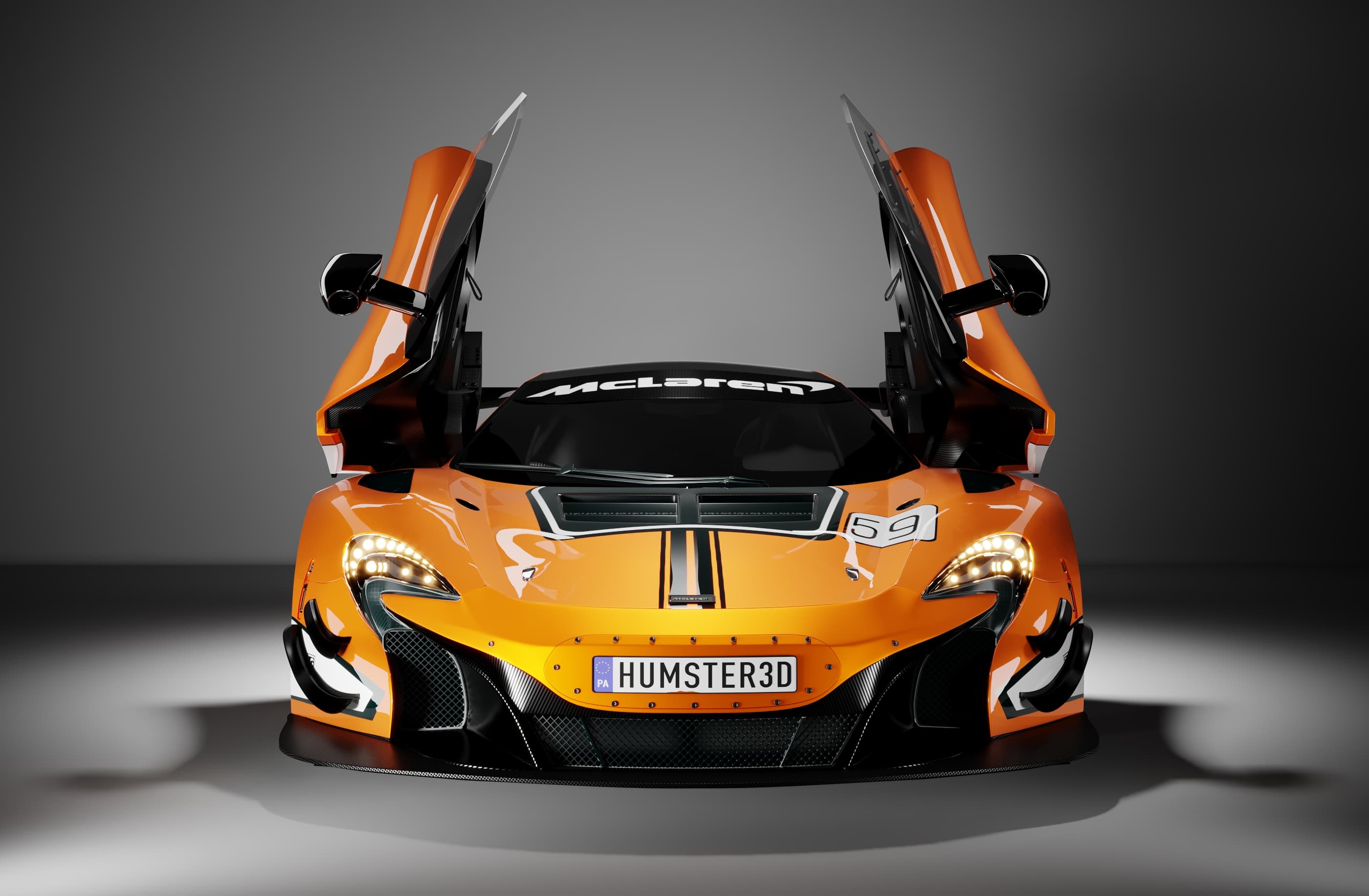 Car Maclaren 650S GT3