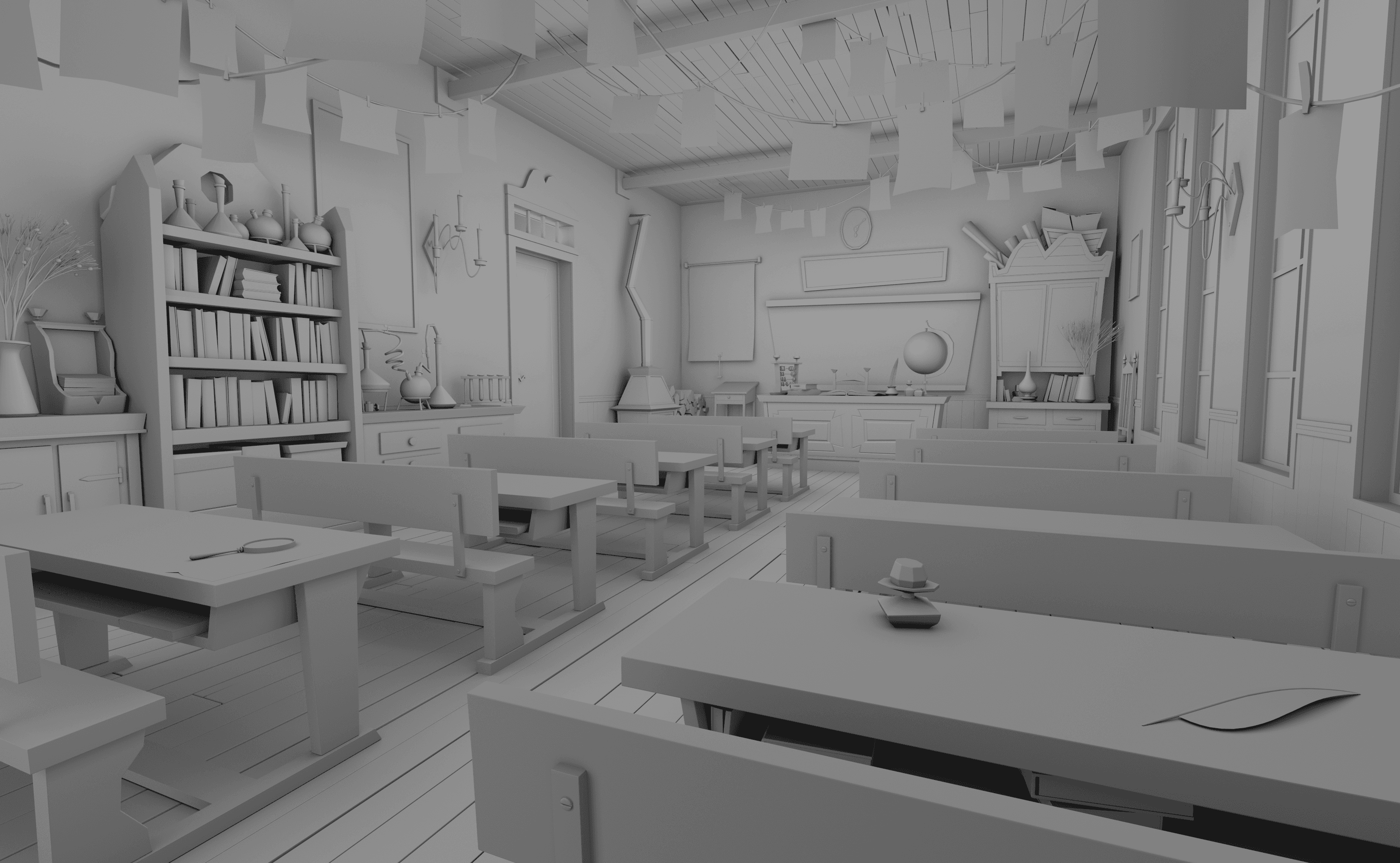 The class room