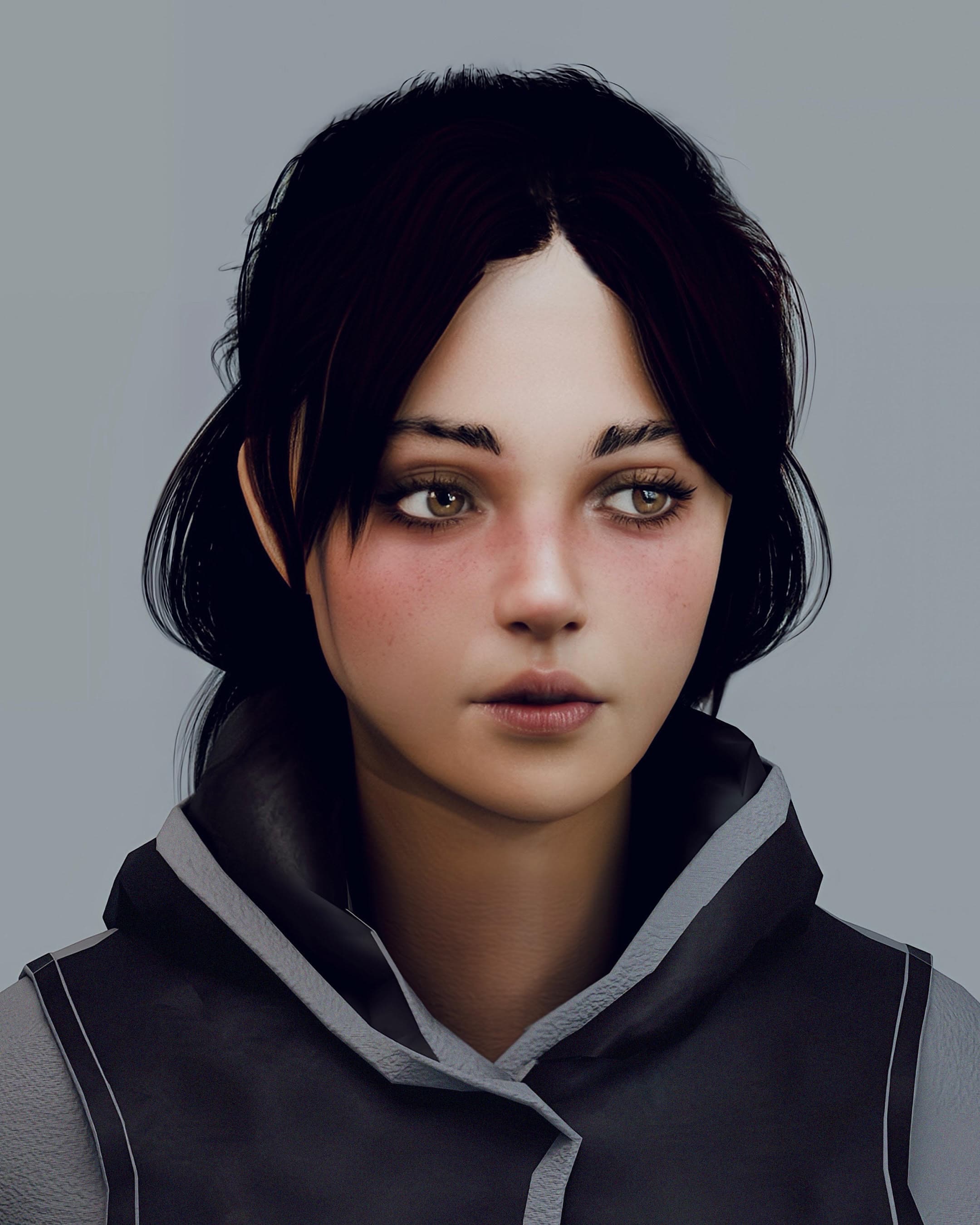Sculpting practice, Zbrush and Blender