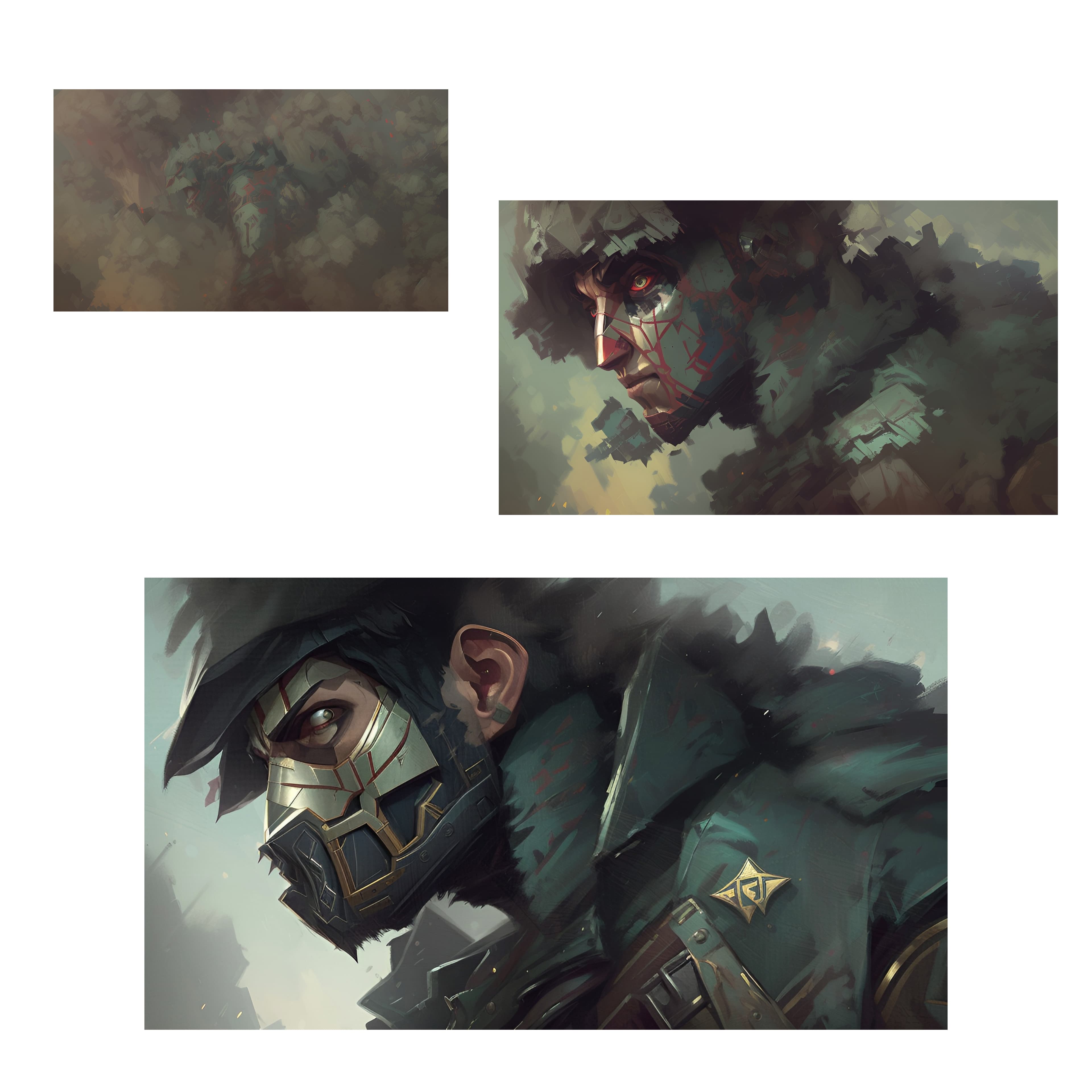 Dishonored series of concept art