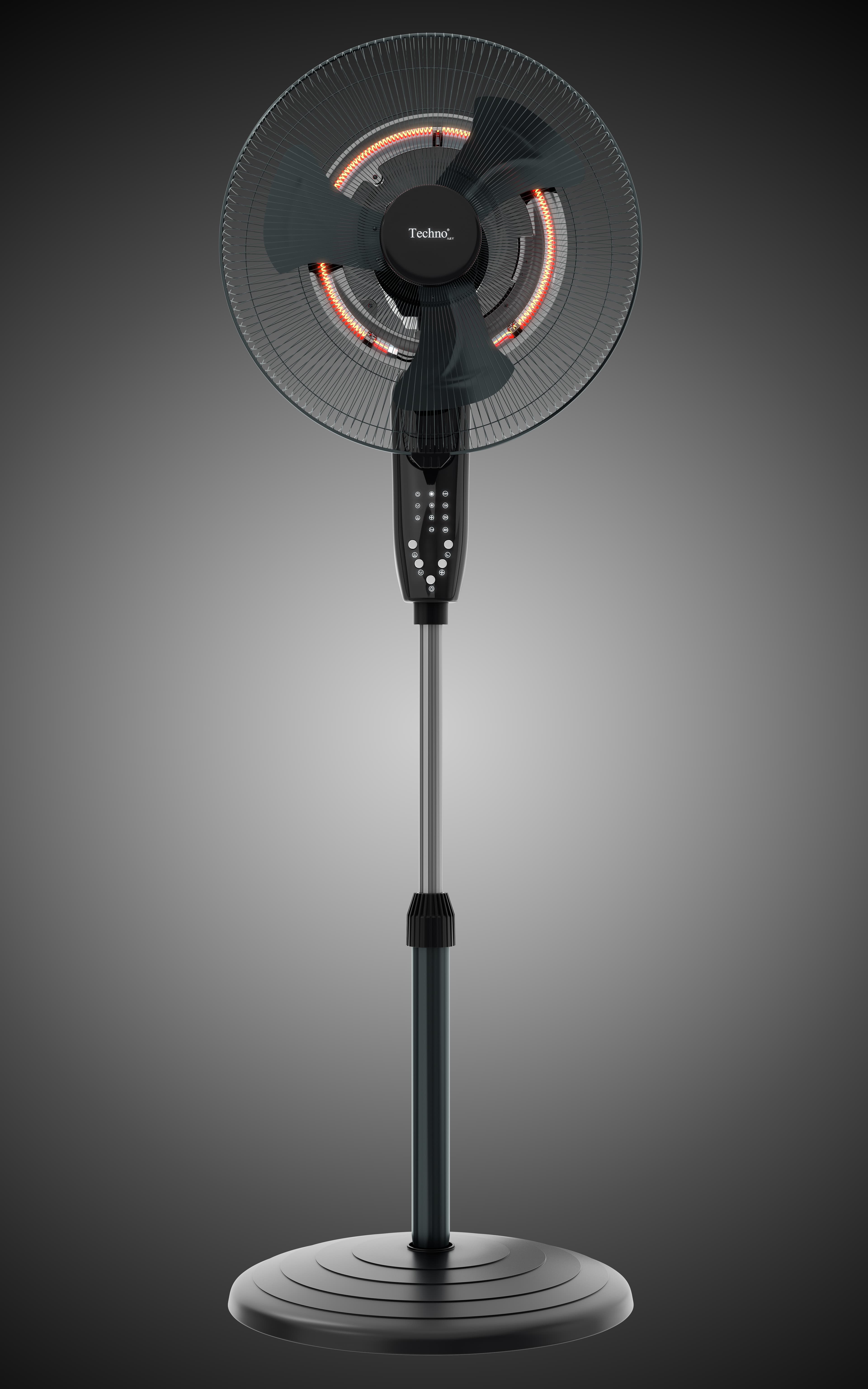 پنکه هیتر Te-9600