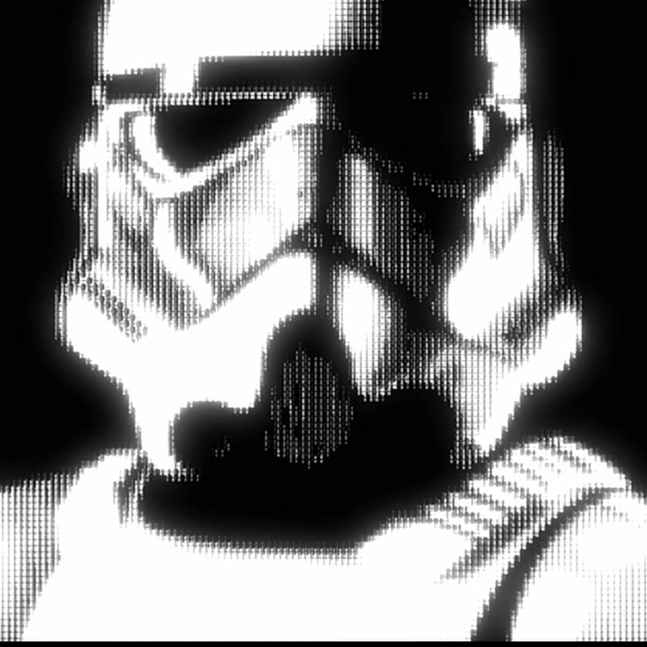 Star Wars Intro Pixelate Rebiuld