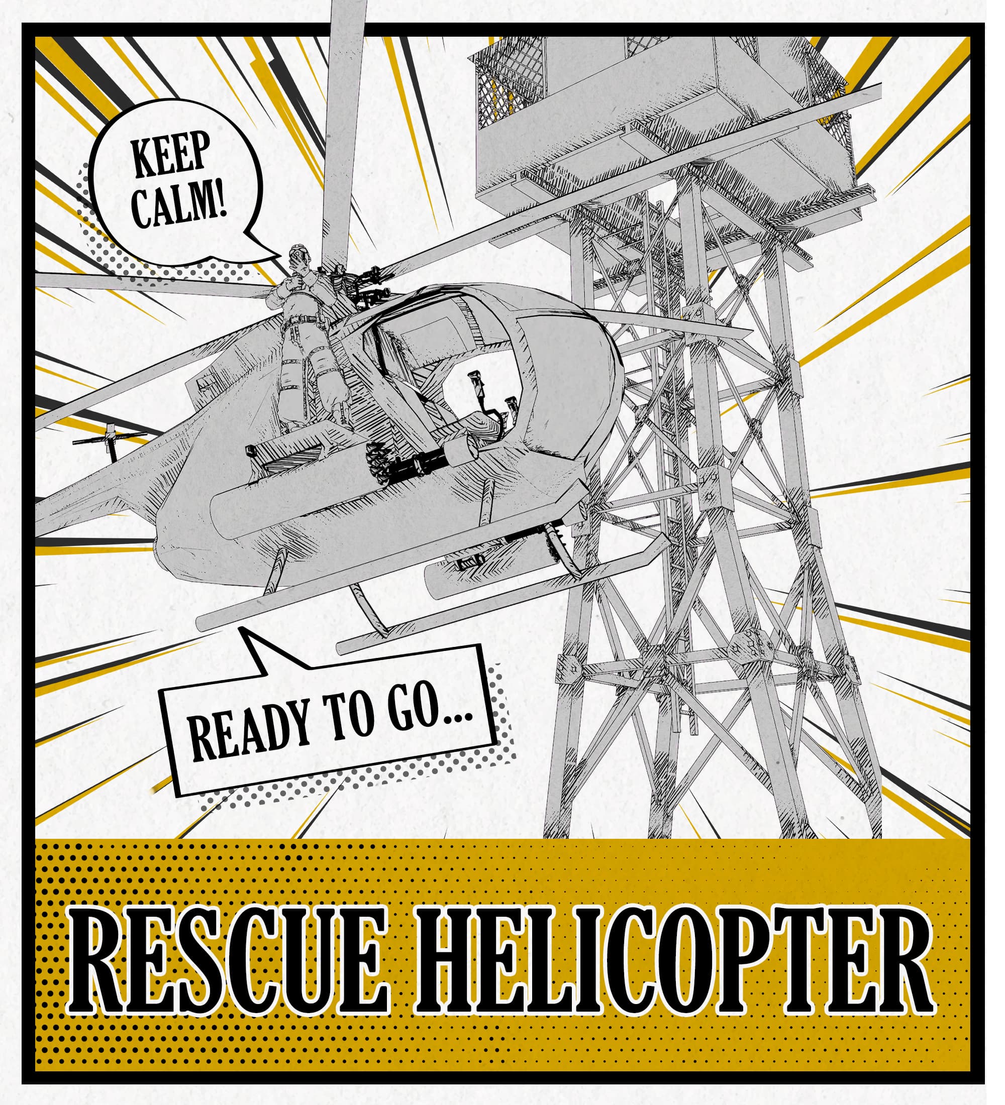 rescue helicopter