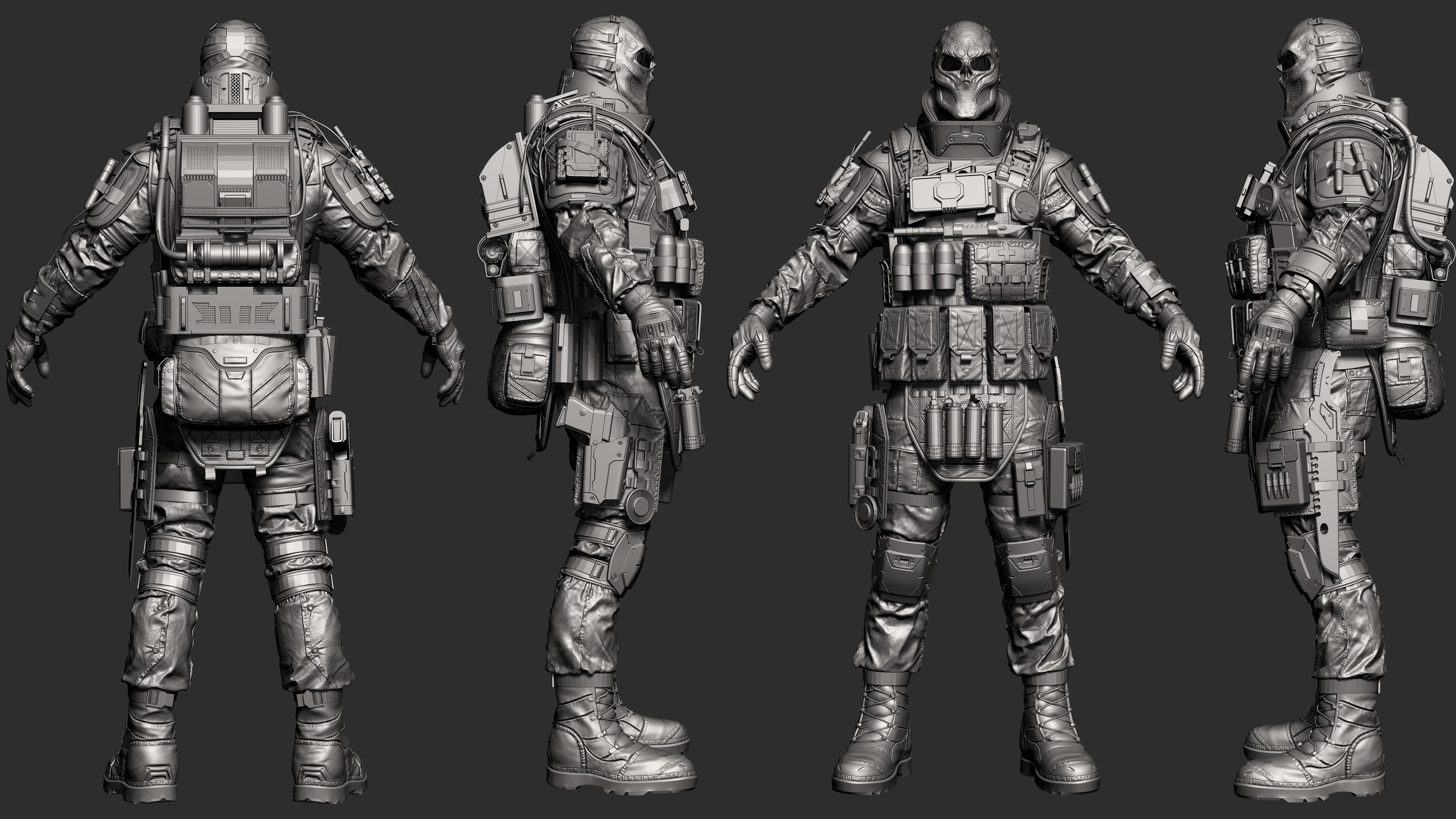 AAA Character Creation For Game/Animation Course