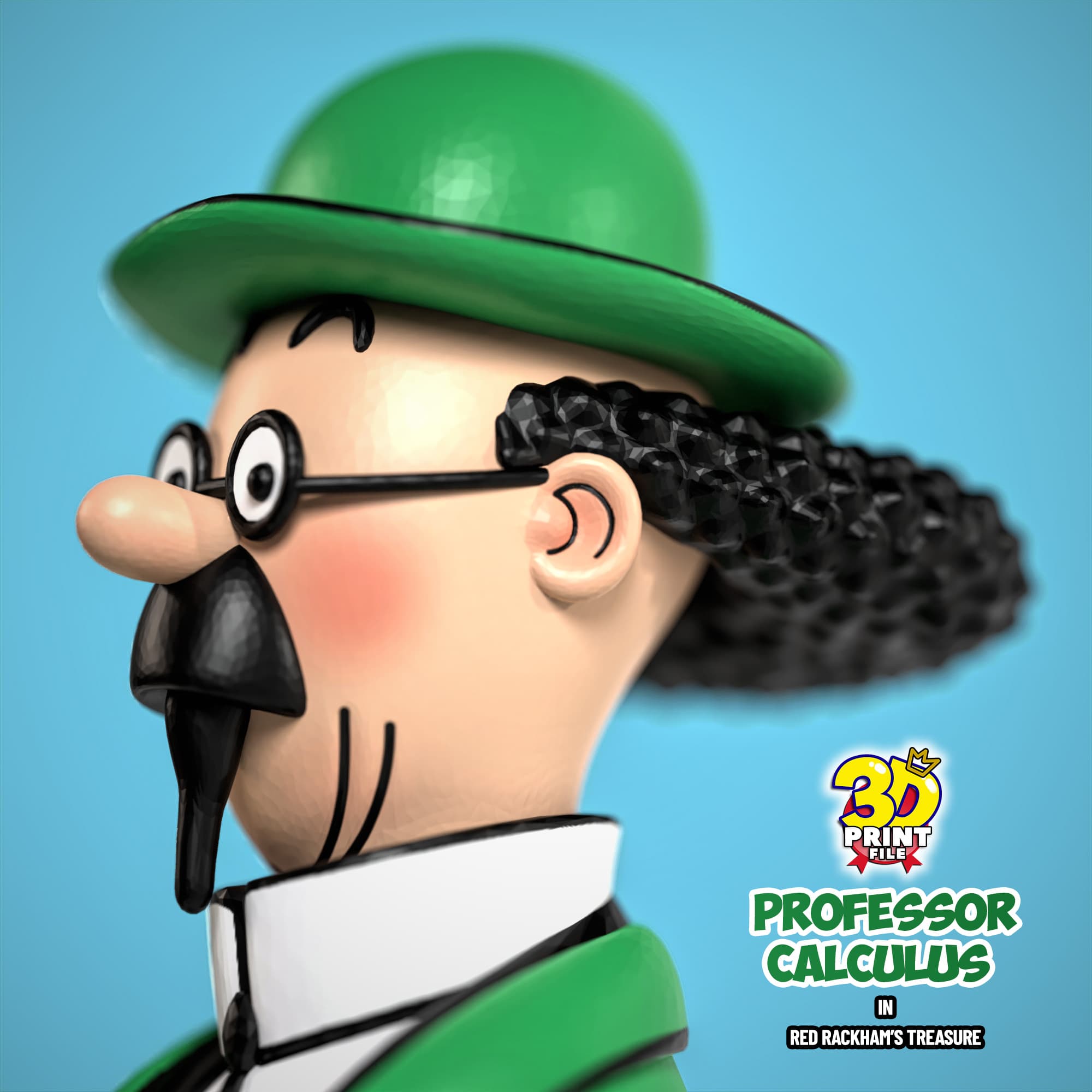 Professor Calculus 3D model