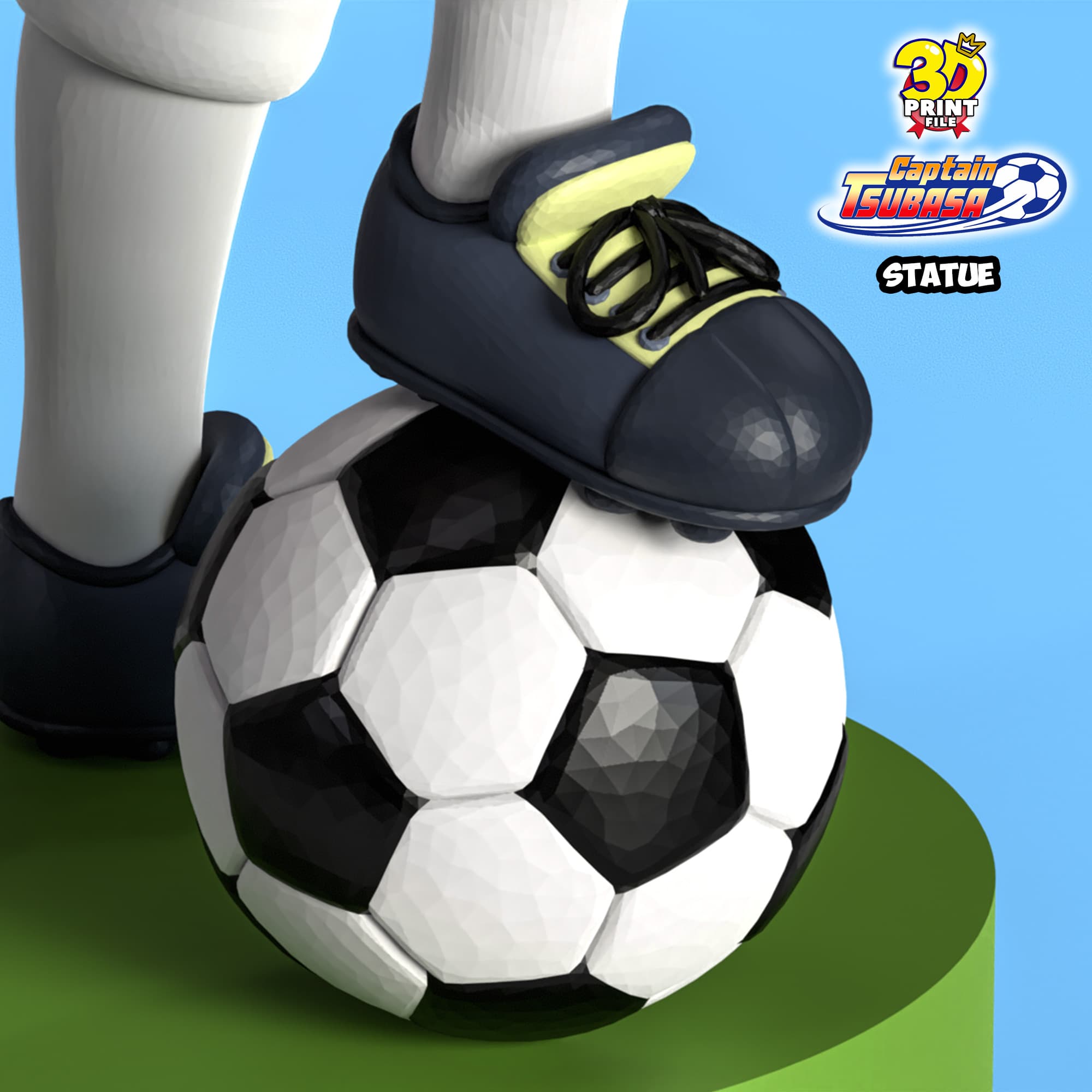 Captain Tsubasa 3d model