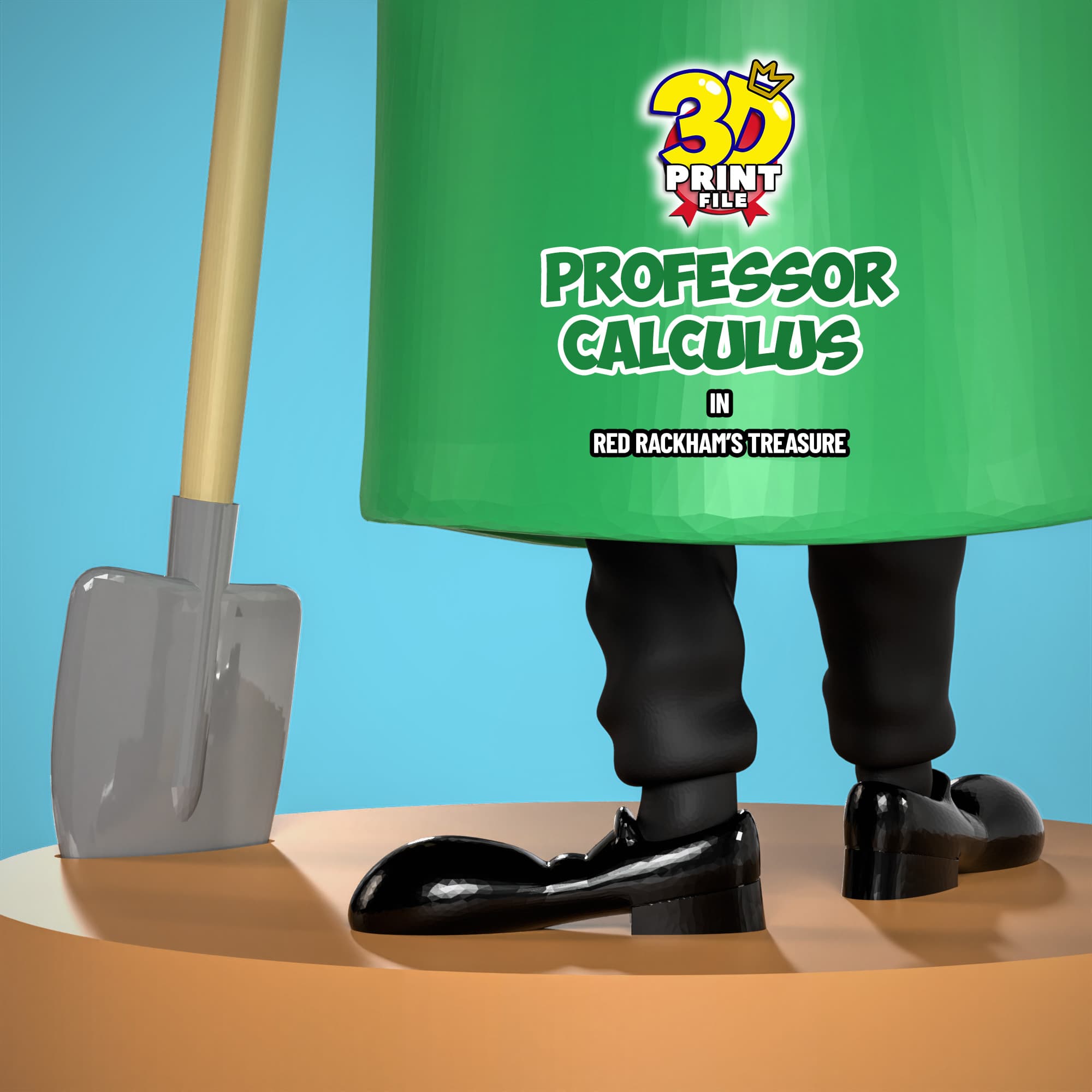 Professor Calculus 3D model