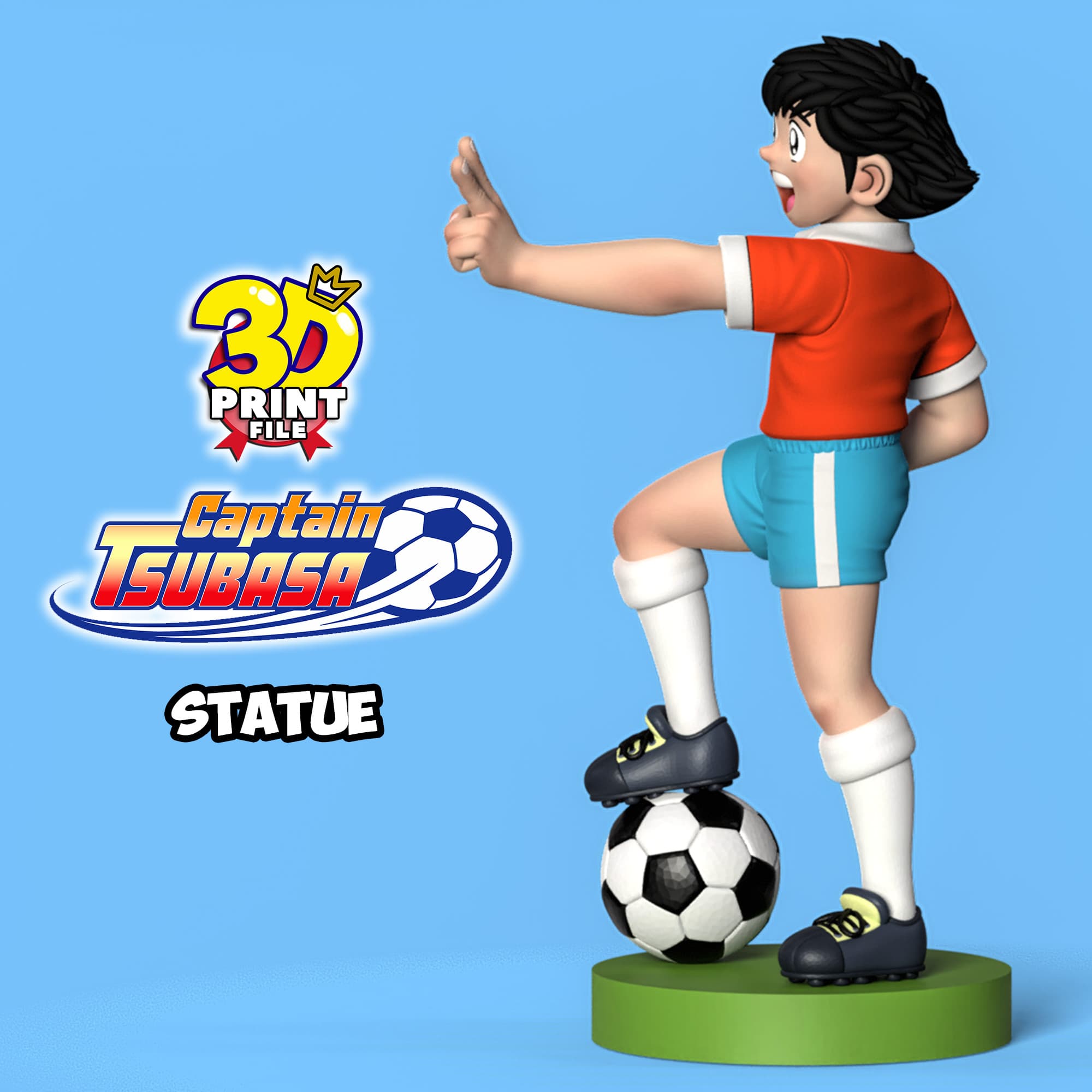 Captain Tsubasa 3d model