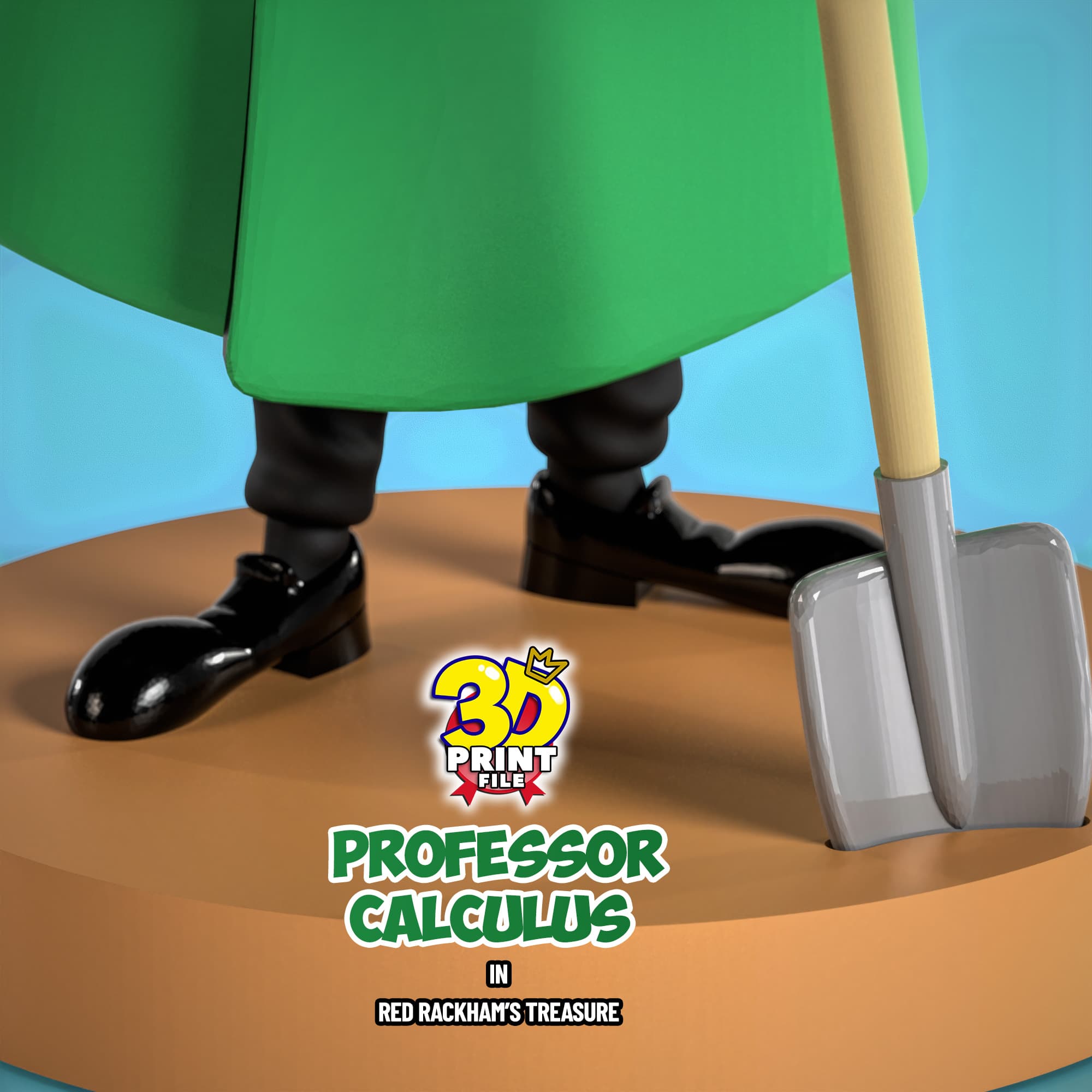 Professor Calculus 3D model