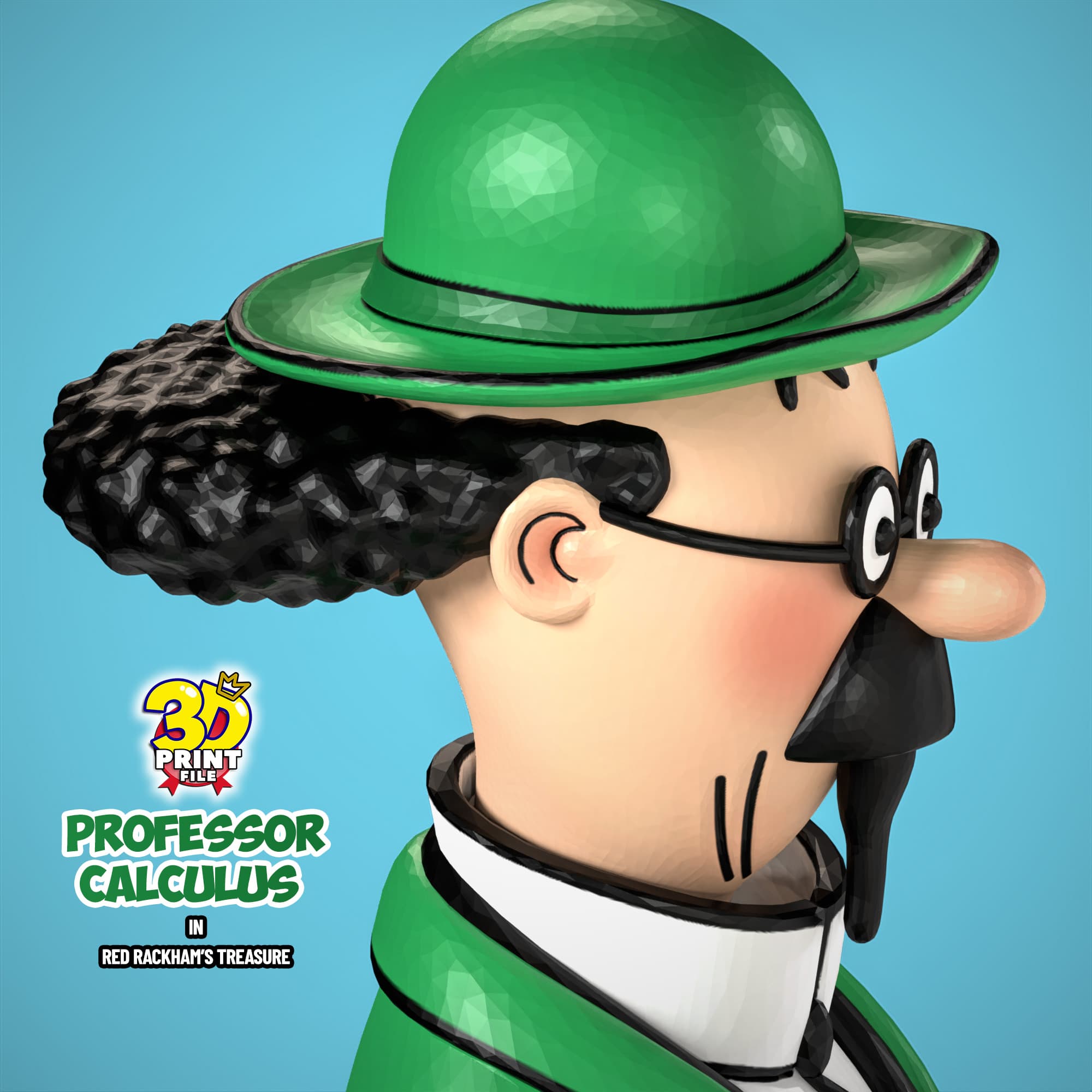 Professor Calculus 3D model