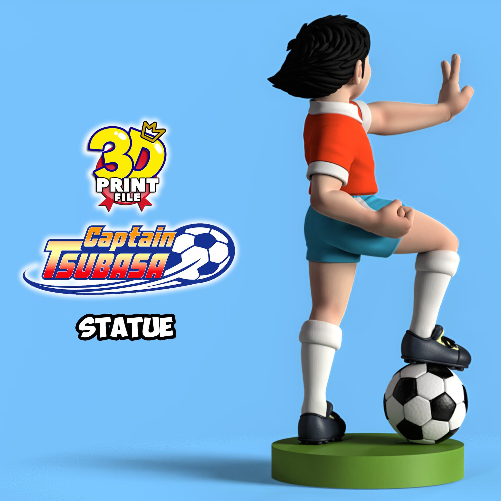 Captain Tsubasa 3d model