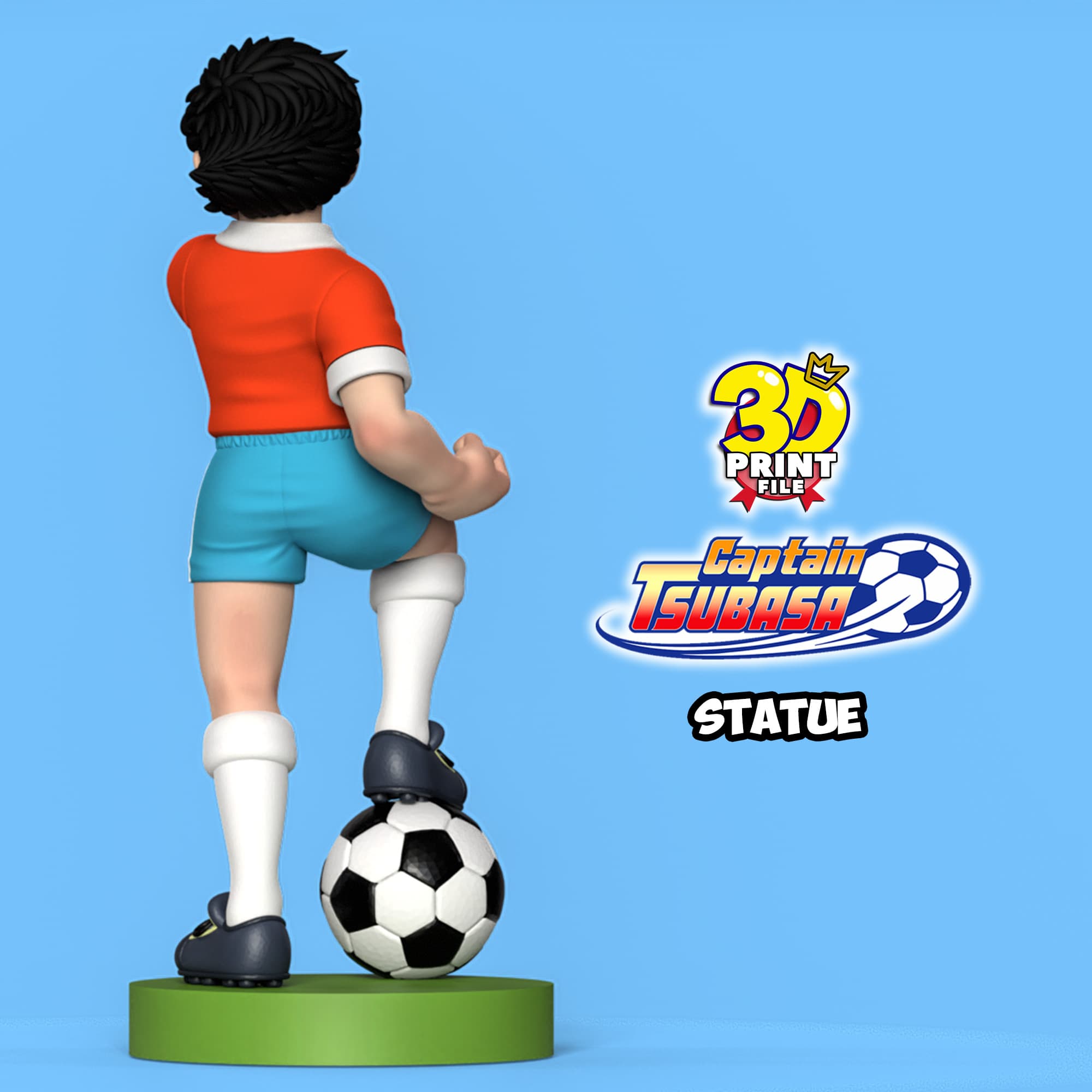 Captain Tsubasa 3d model