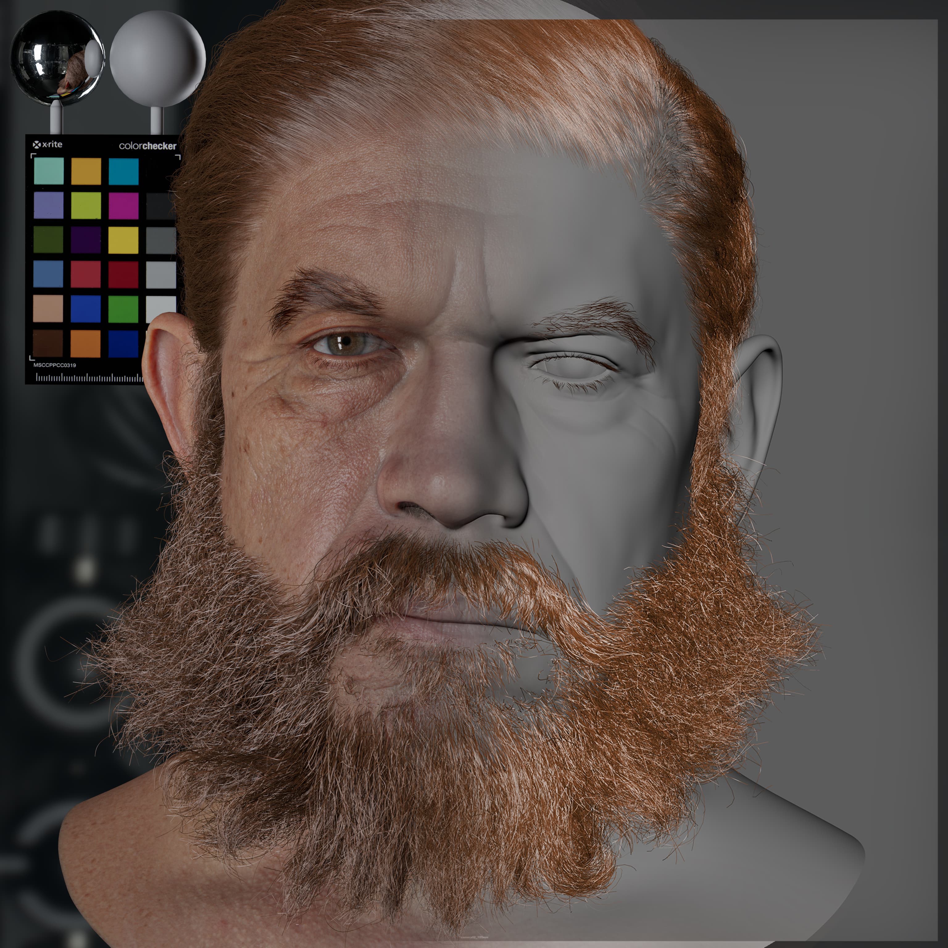 LookDev Skin vface