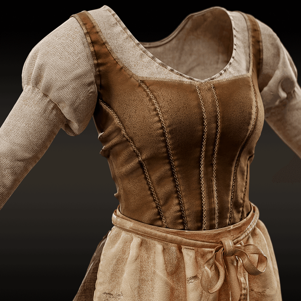 Medieval Waitress Outfit